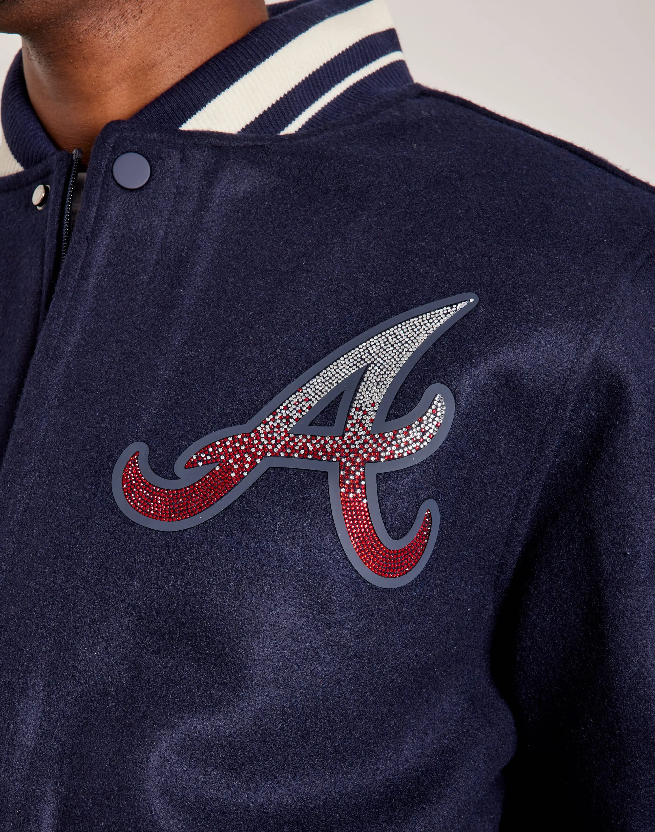 Pro Standard Atlanta Braves Varsity Jacket