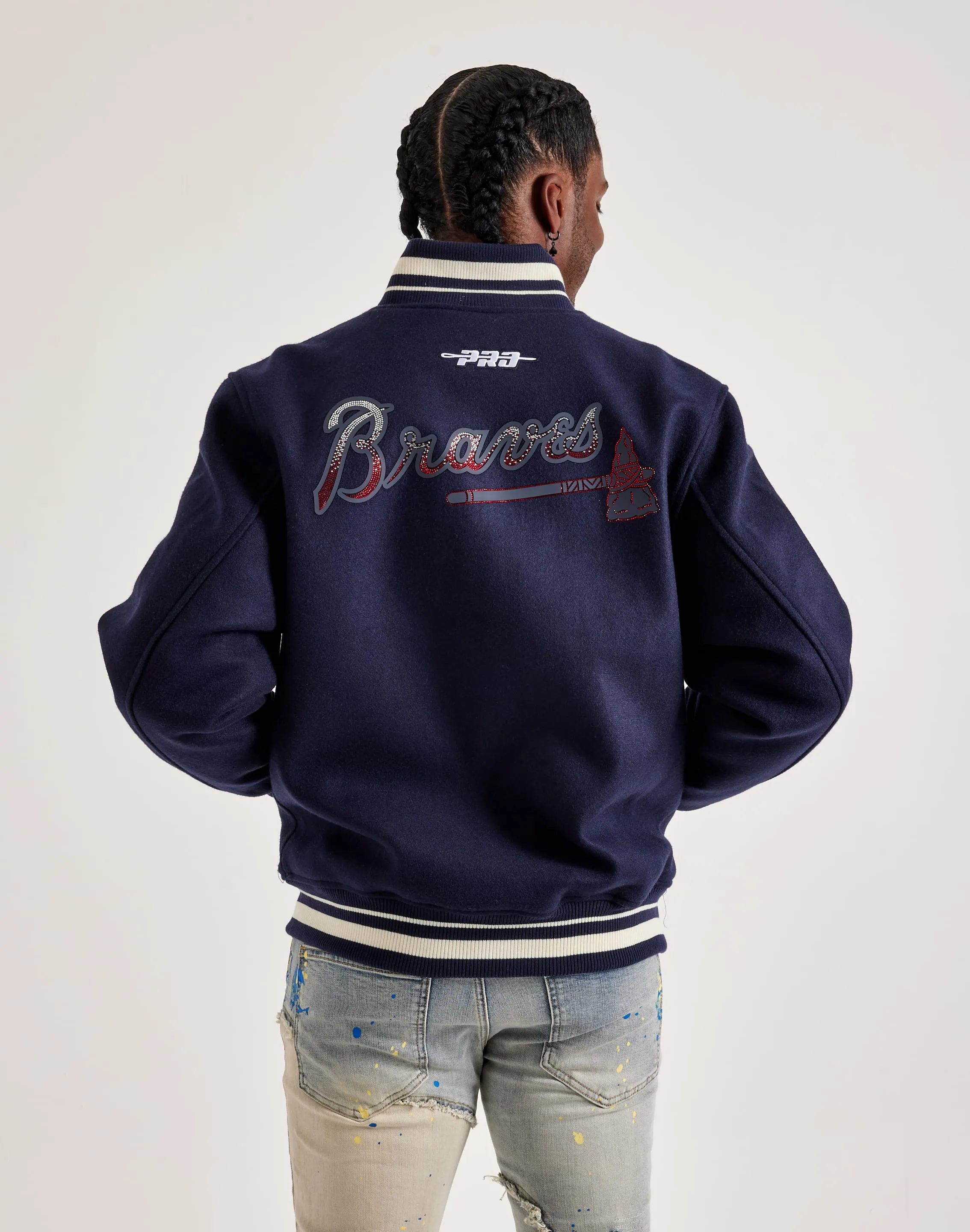 Pro Standard Atlanta Braves Varsity Jacket