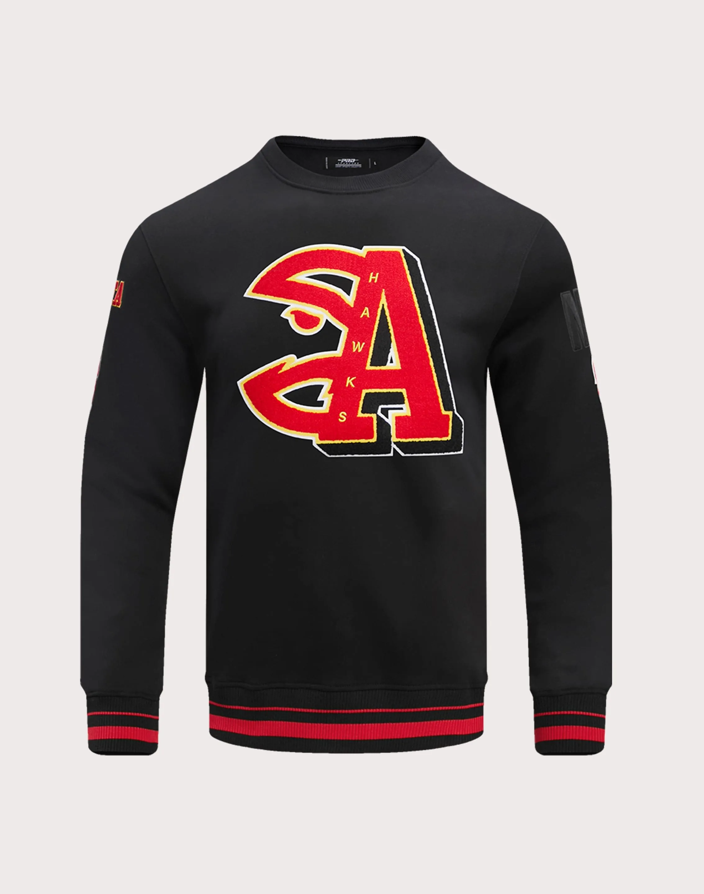 Pro Standard Atlanta Hawks Mashup Rib Crewneck
