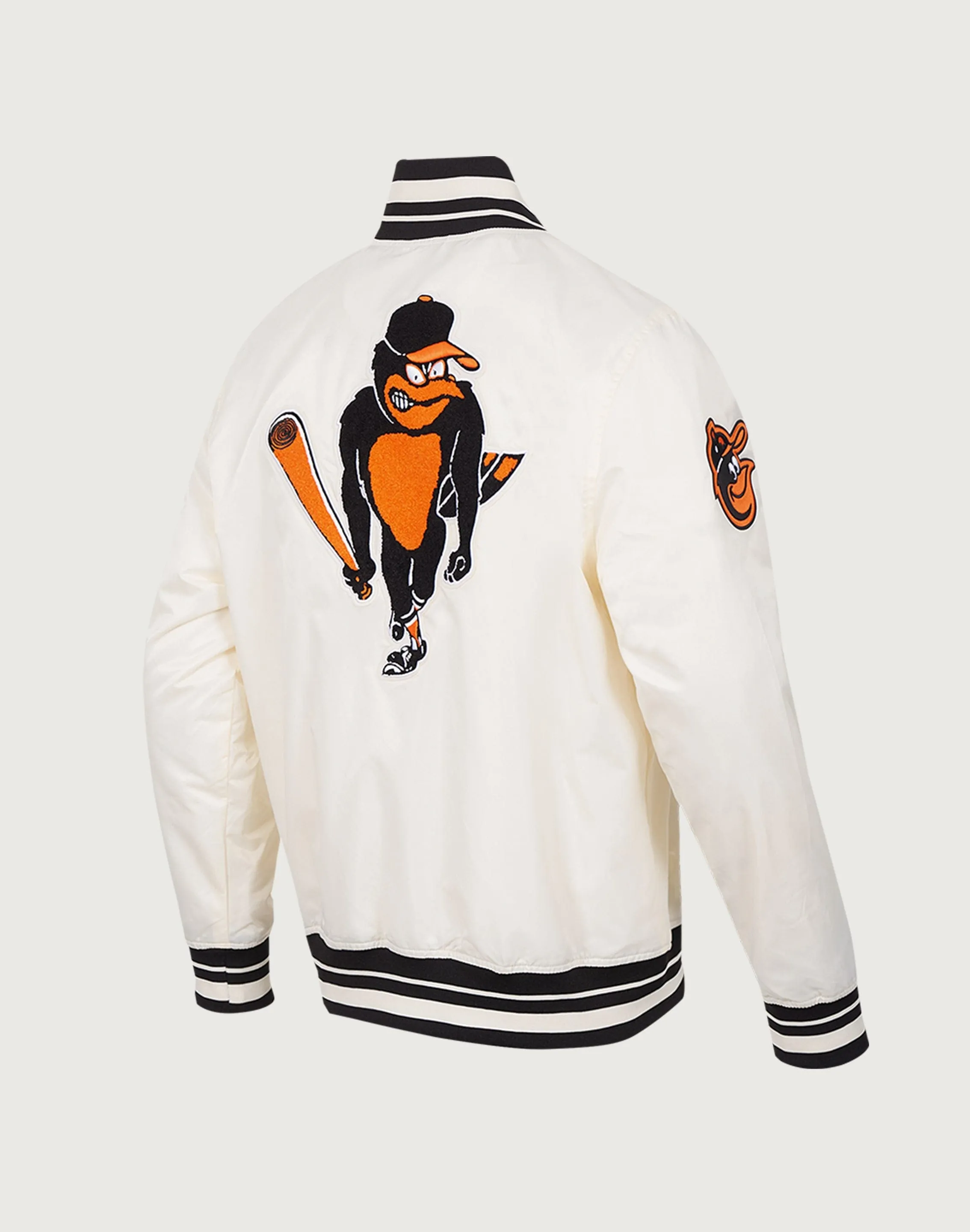 Pro Standard Baltimore Orioles Retro Classic Rib Satin Jacket