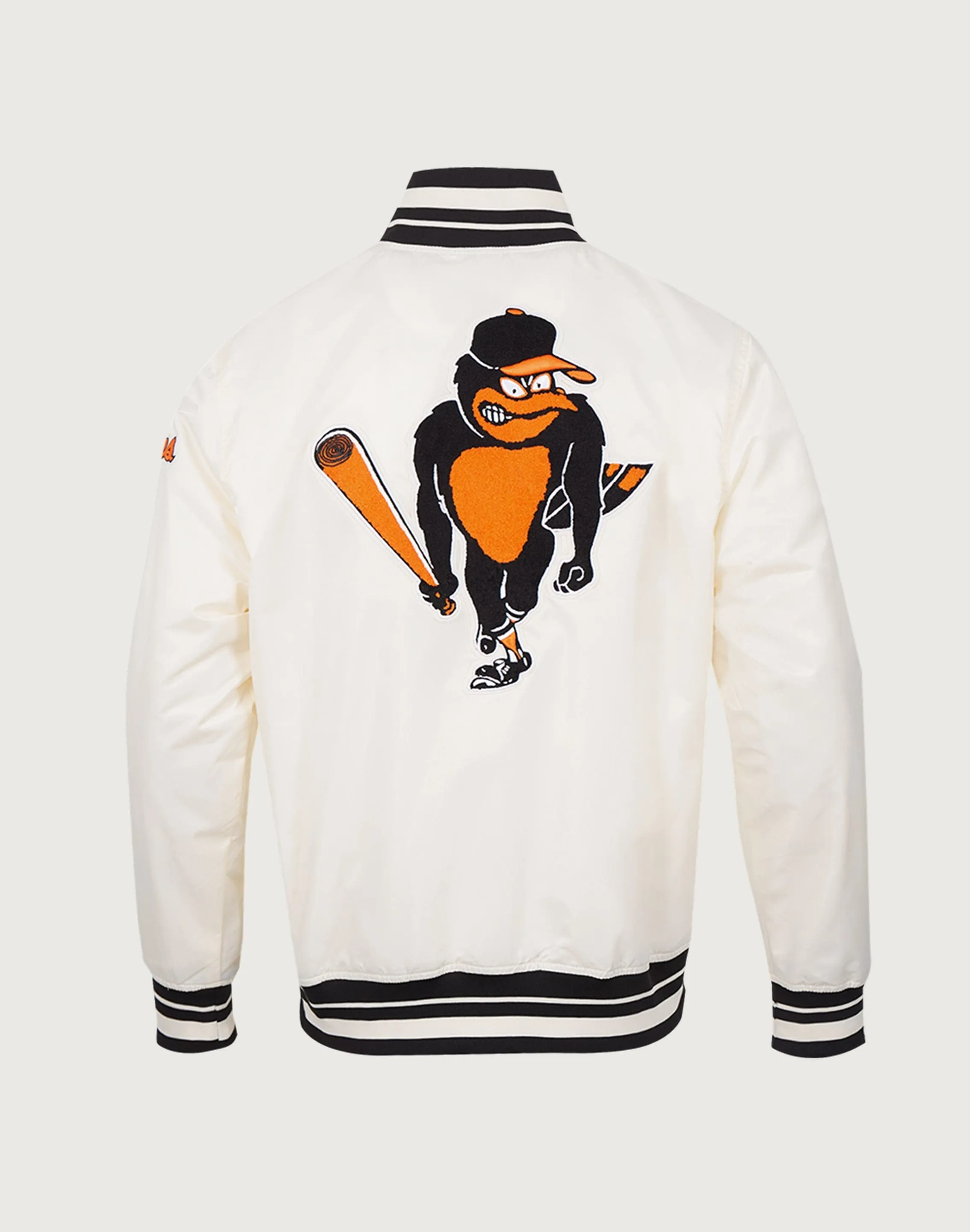 Pro Standard Baltimore Orioles Retro Classic Rib Satin Jacket