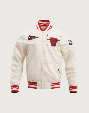 Pro Standard Chicago Bulls Retro Classic Rib Satin Jacket