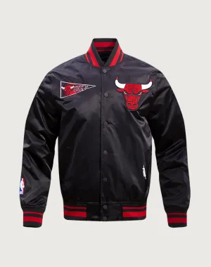 Pro Standard Chicago Bulls Retro Classic Rib Satin Jacket