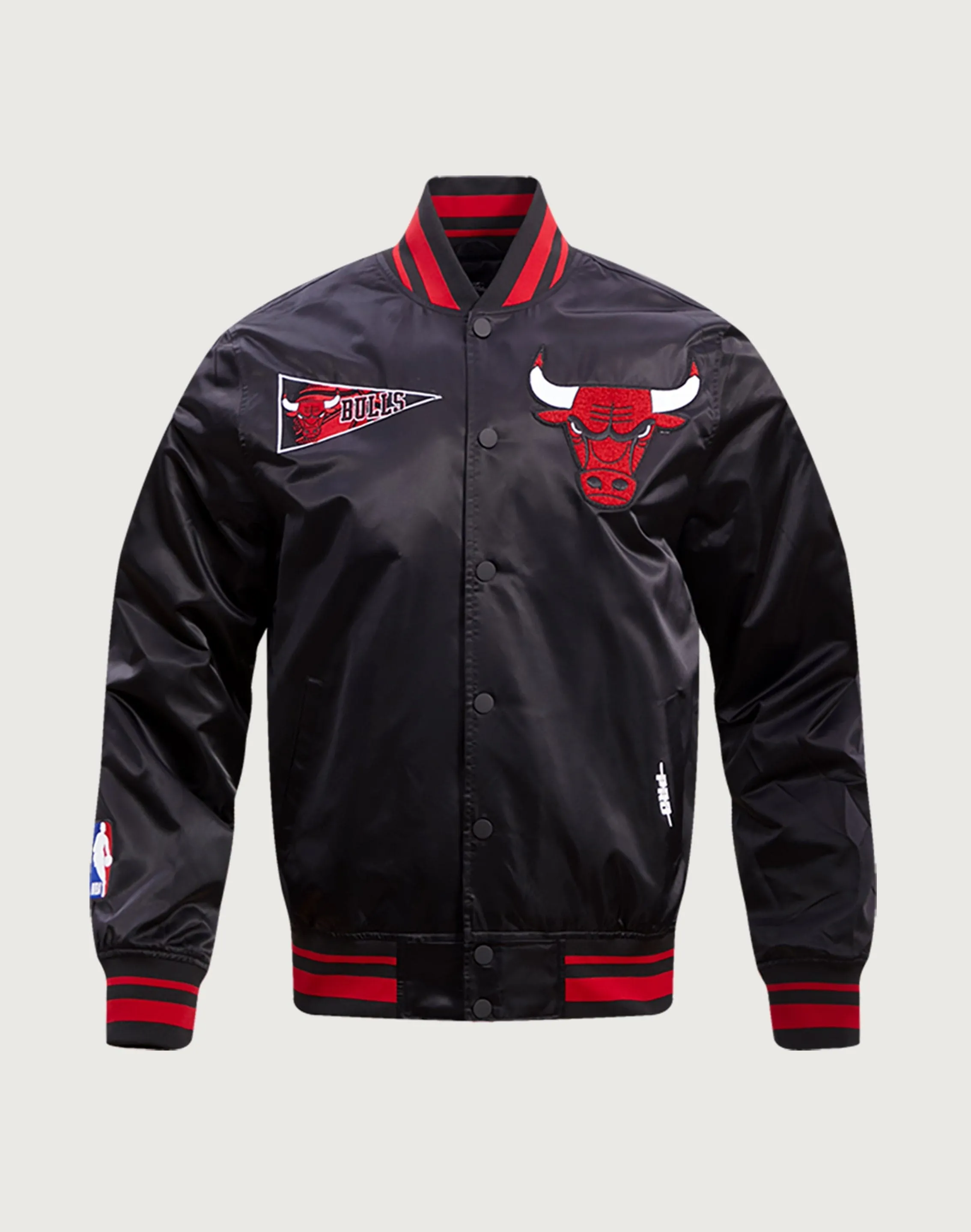 Pro Standard Chicago Bulls Retro Classic Rib Satin Jacket