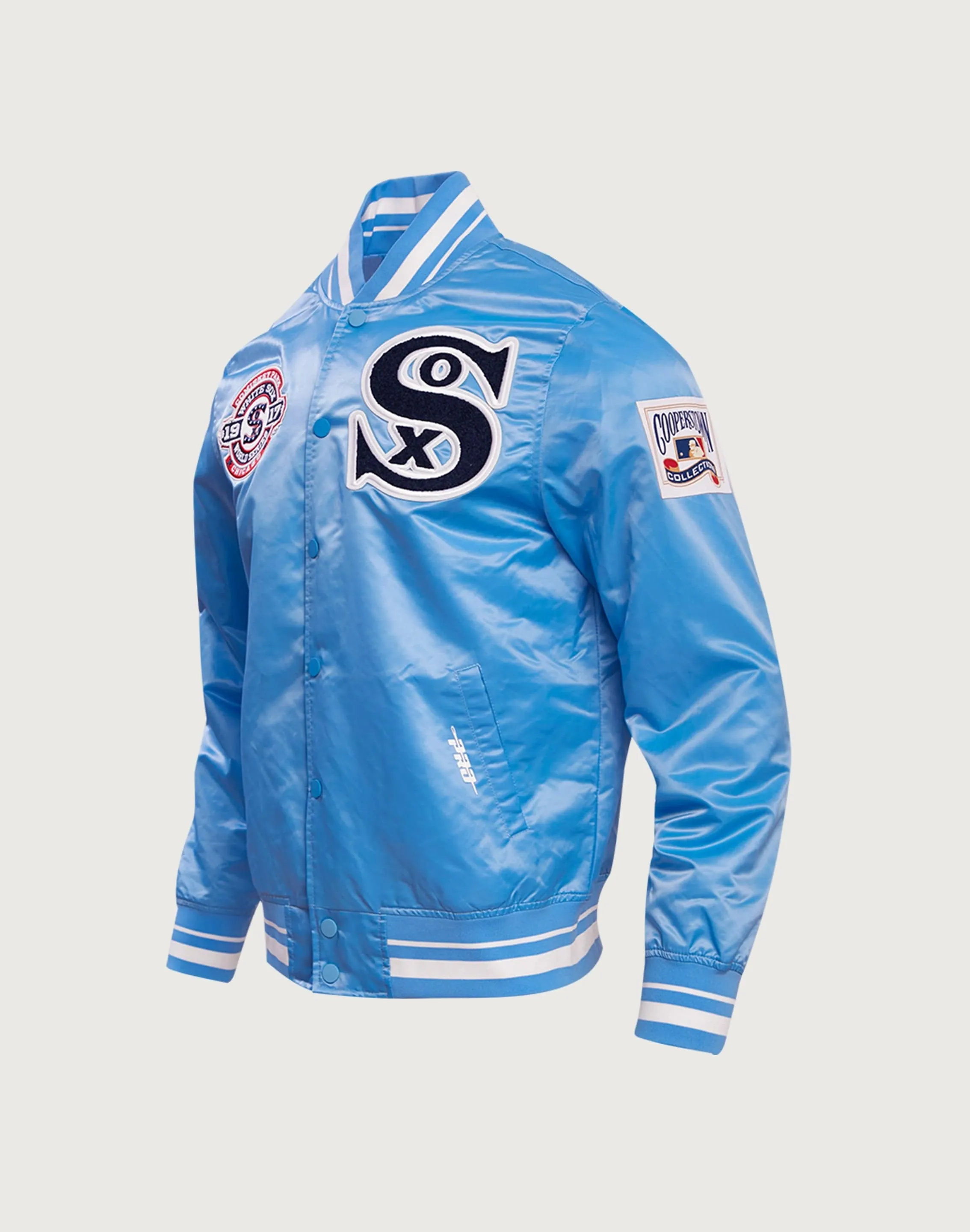 Pro Standard Chicago White Sox Retro Classic Rib Satin Jacket