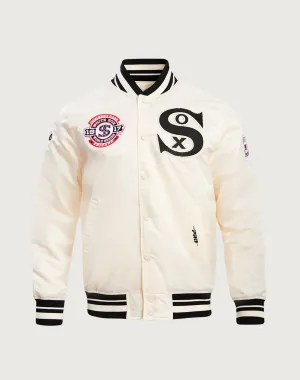 Pro Standard Chicago White Sox Retro Classic Rib Satin Jacket