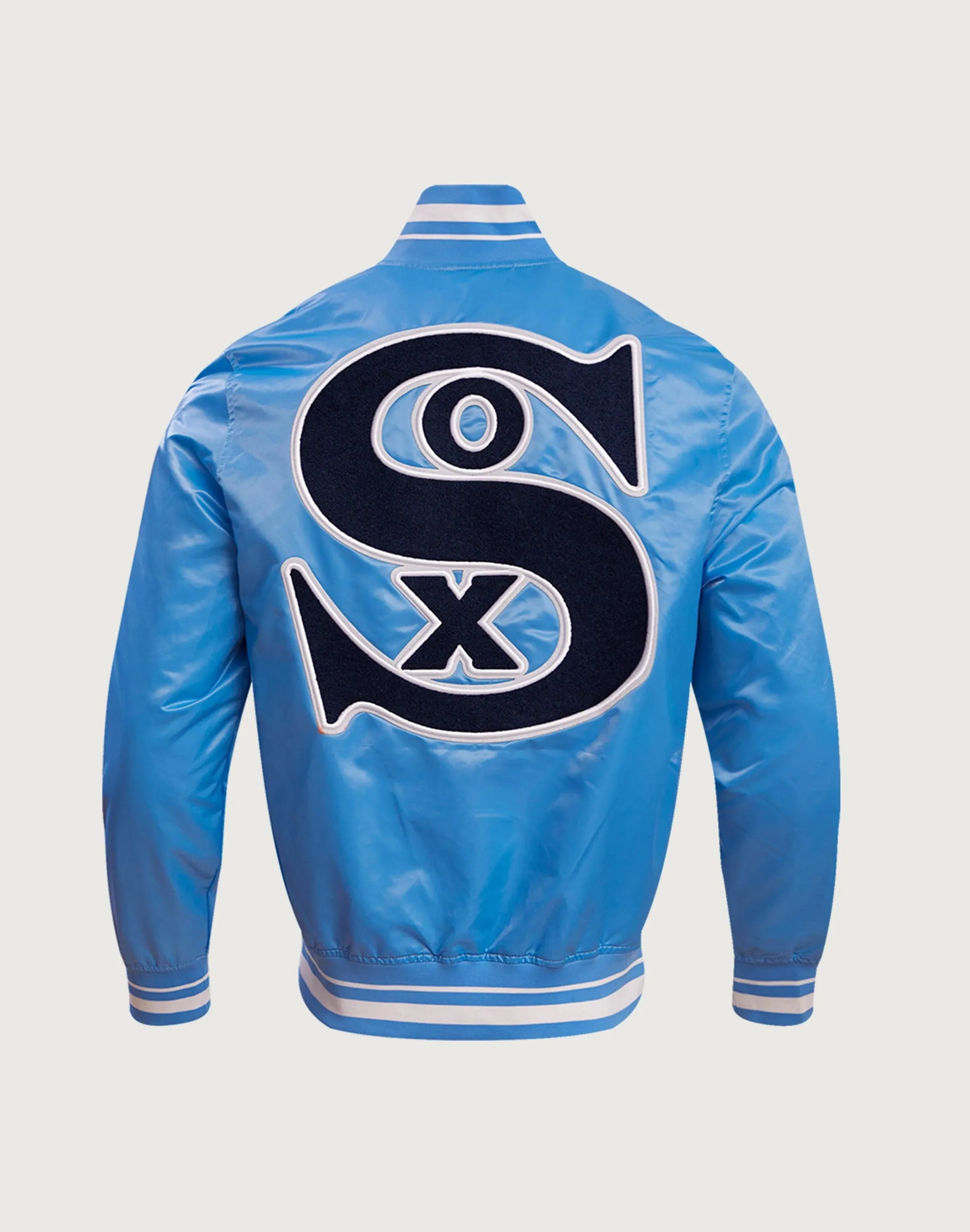 Pro Standard Chicago White Sox Retro Classic Rib Satin Jacket