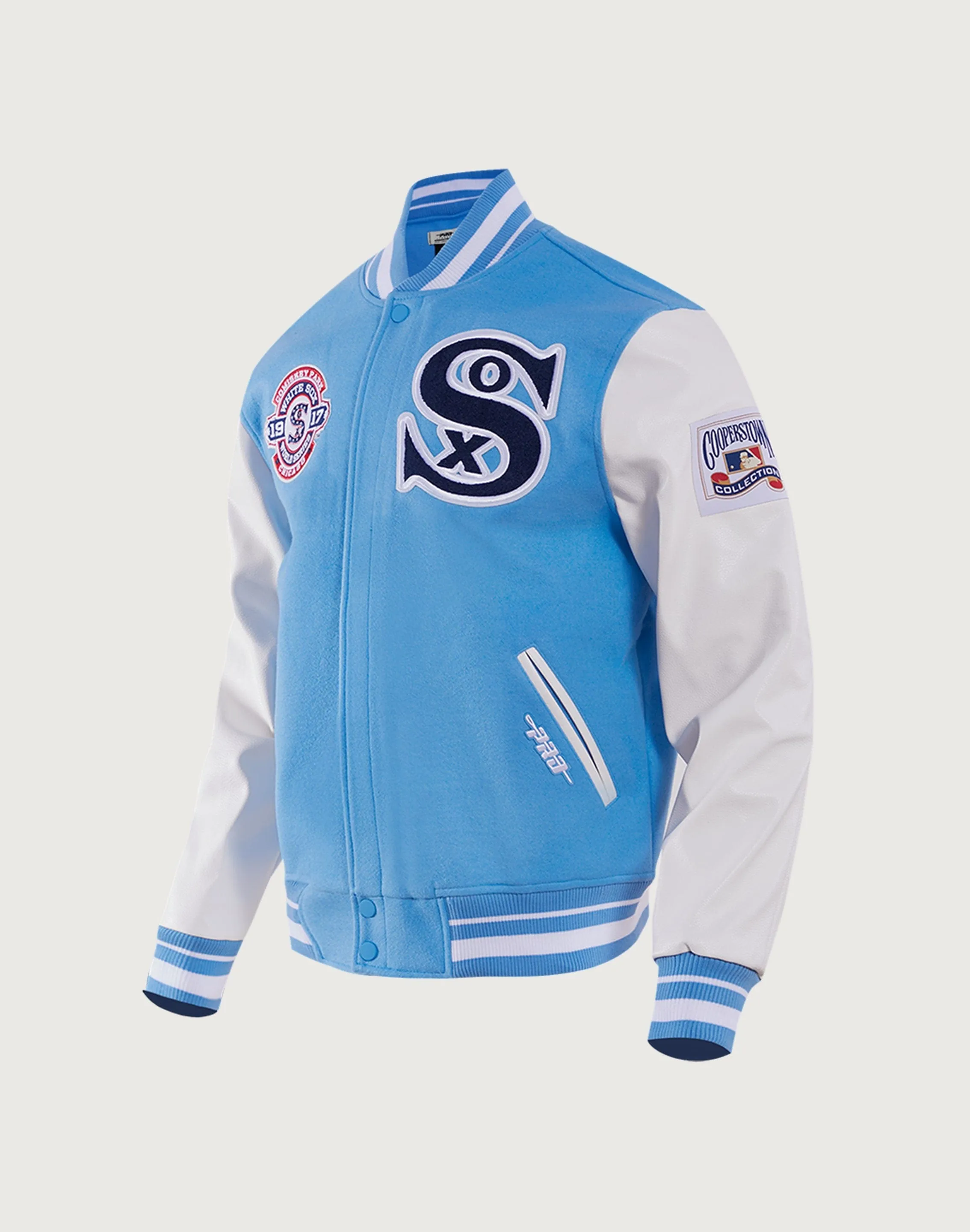 Pro Standard Chicago White Sox Retro Classic Rib Wool Varsity Jacket