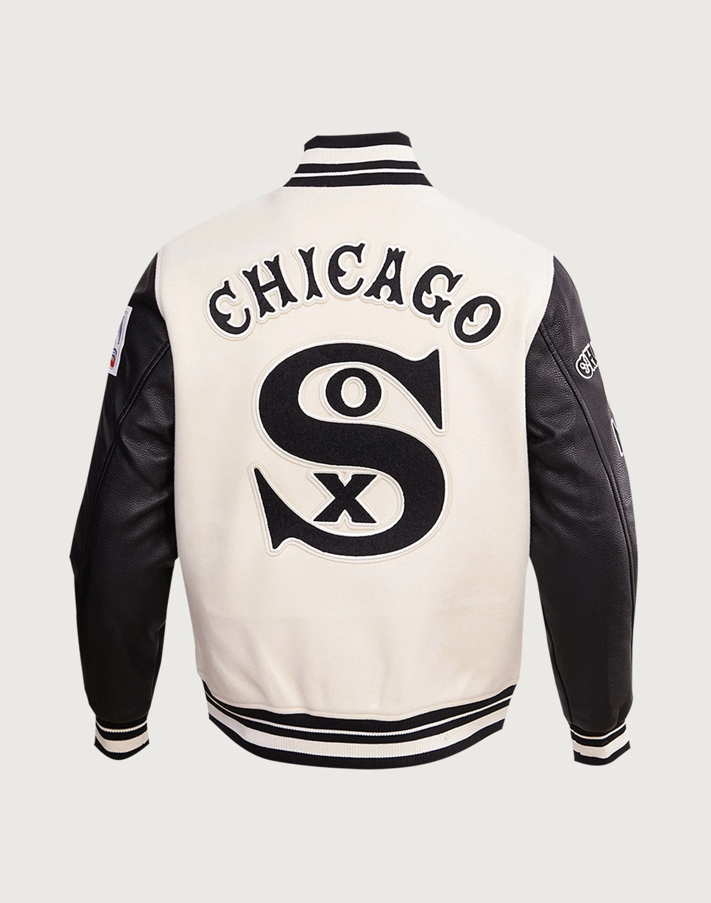 Pro Standard Chicago White Sox Retro Classic Rib Wool Varsity Jacket