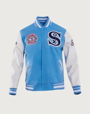 Pro Standard Chicago White Sox Retro Classic Rib Wool Varsity Jacket