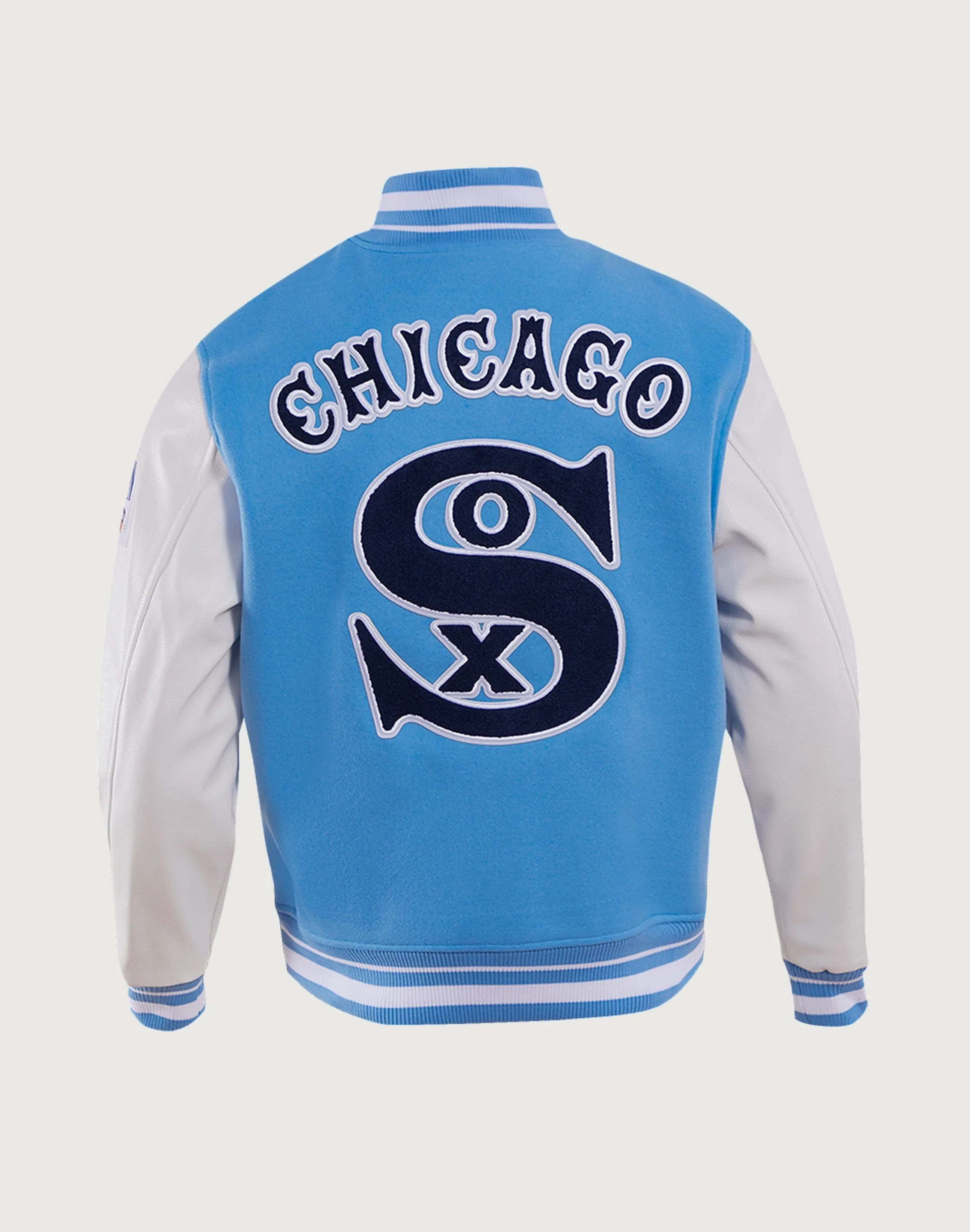Pro Standard Chicago White Sox Retro Classic Rib Wool Varsity Jacket