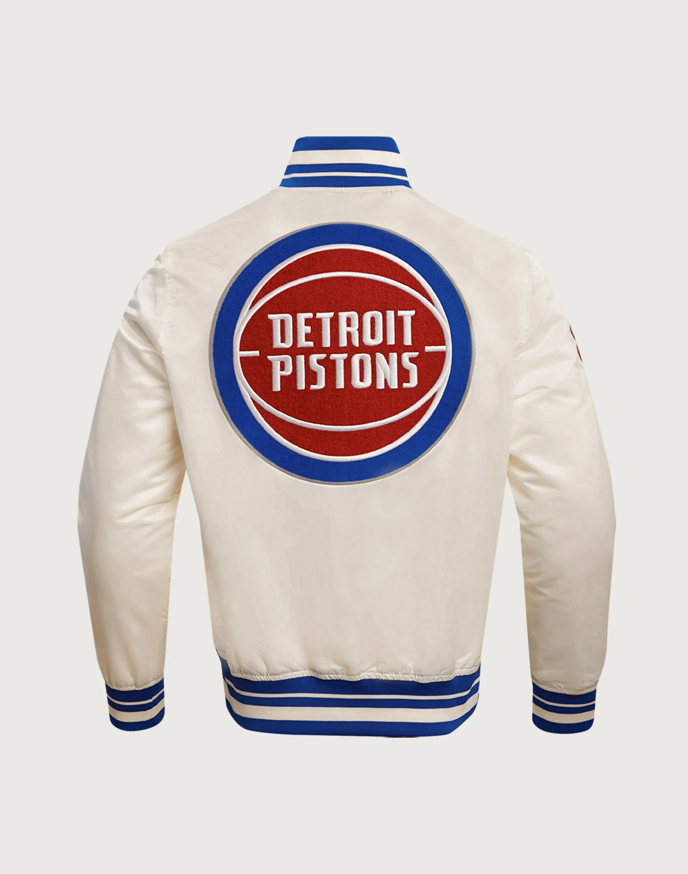 Pro Standard Detroit Pistons Retro Classic Rib Satin Jacket