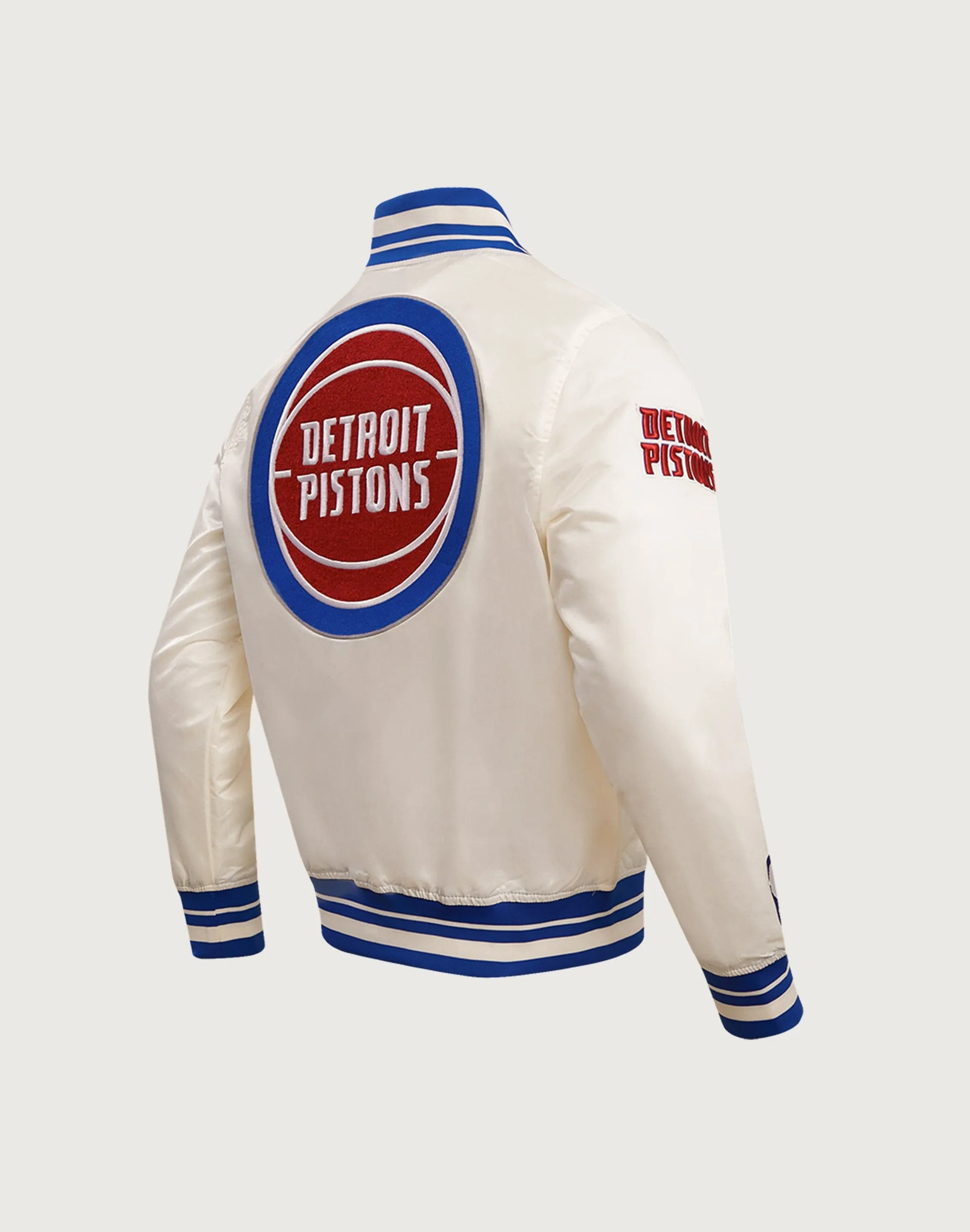 Pro Standard Detroit Pistons Retro Classic Rib Satin Jacket