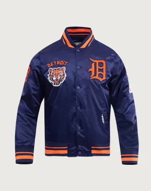 Pro Standard Detroit Tigers Retro Classic Rib Satin Jacket