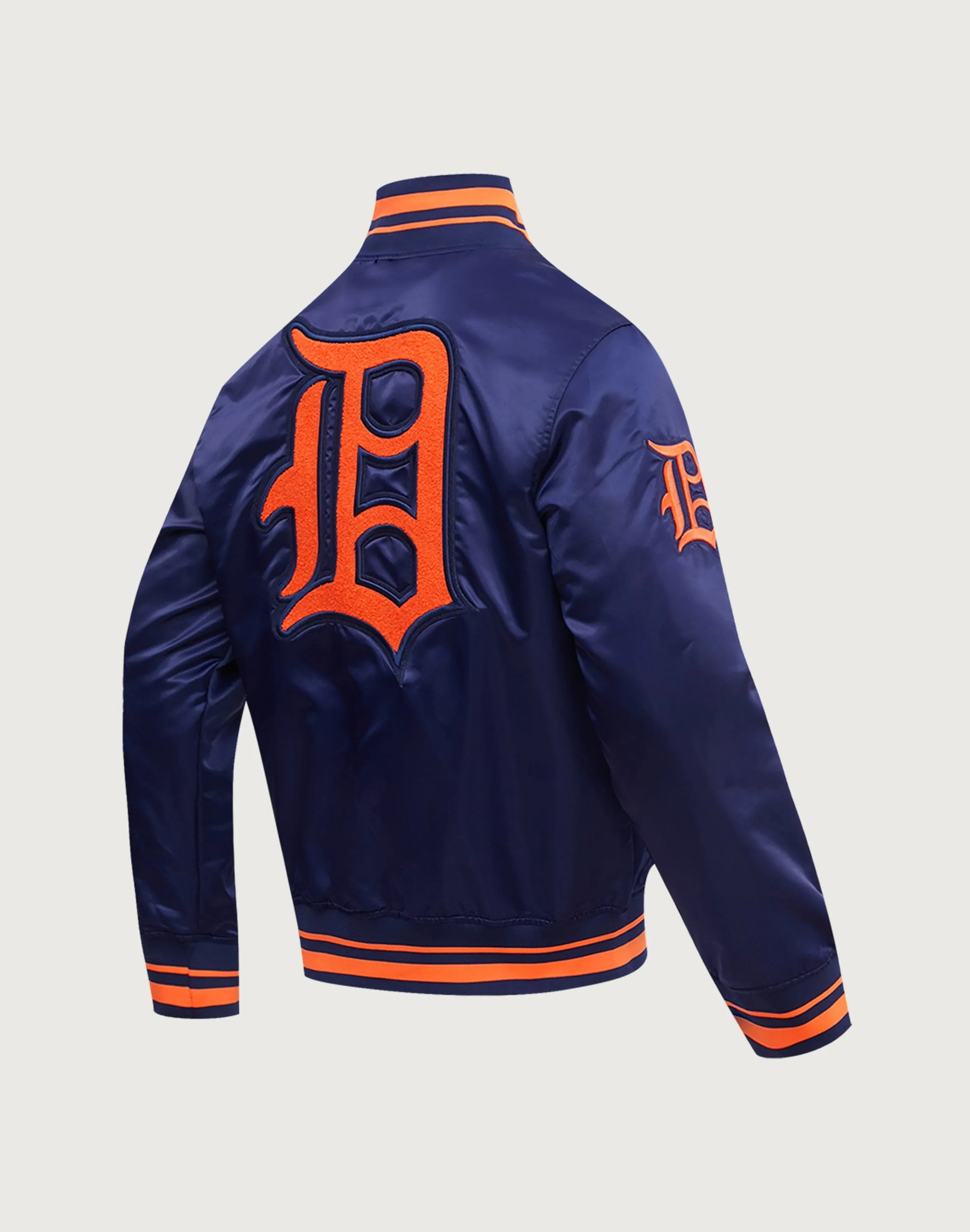 Pro Standard Detroit Tigers Retro Classic Rib Satin Jacket