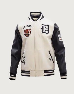 Pro Standard Detroit Tigers Retro Classic Rib Wool Varsity Jacket