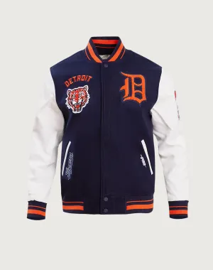 Pro Standard Detroit Tigers Retro Classic Rib Wool Varsity Jacket