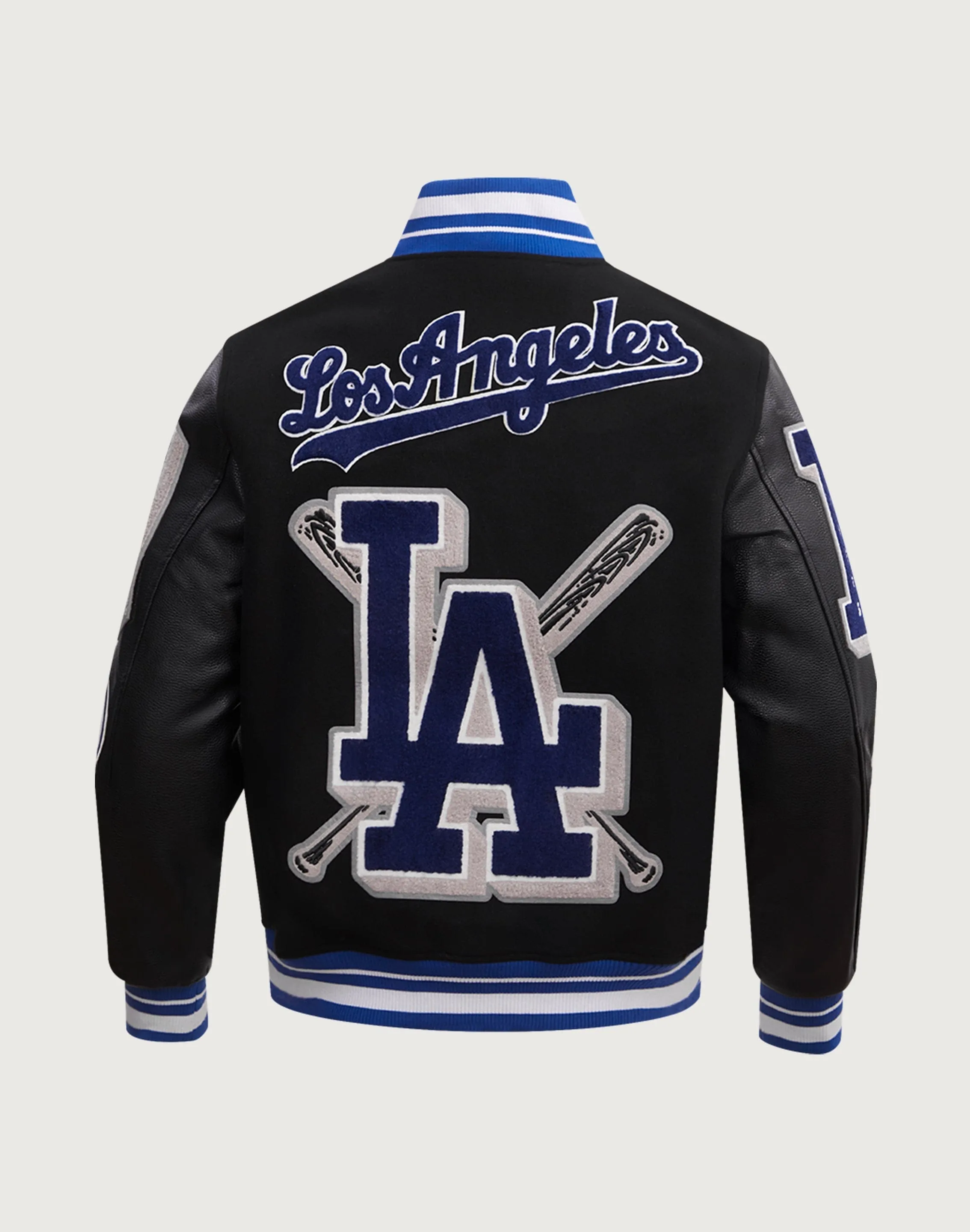 Pro Standard Los Angeles Dodgers Mashup Rib Wool Varsity Jacket