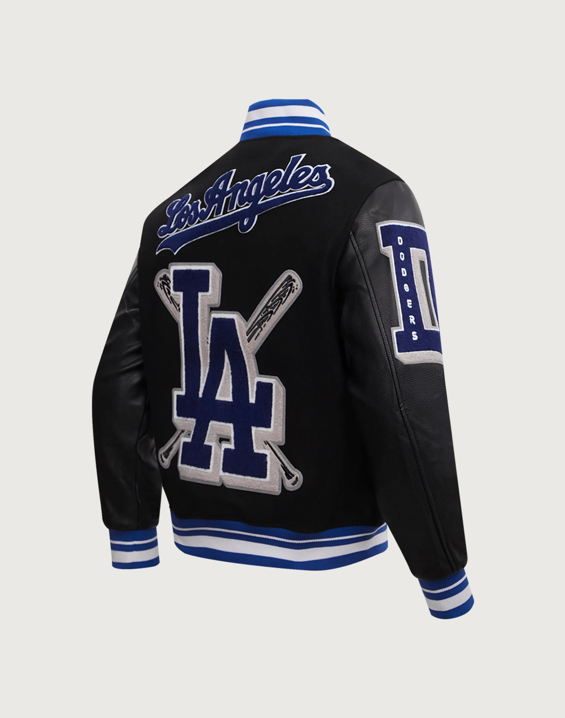 Pro Standard Los Angeles Dodgers Mashup Rib Wool Varsity Jacket
