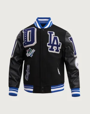 Pro Standard Los Angeles Dodgers Mashup Rib Wool Varsity Jacket