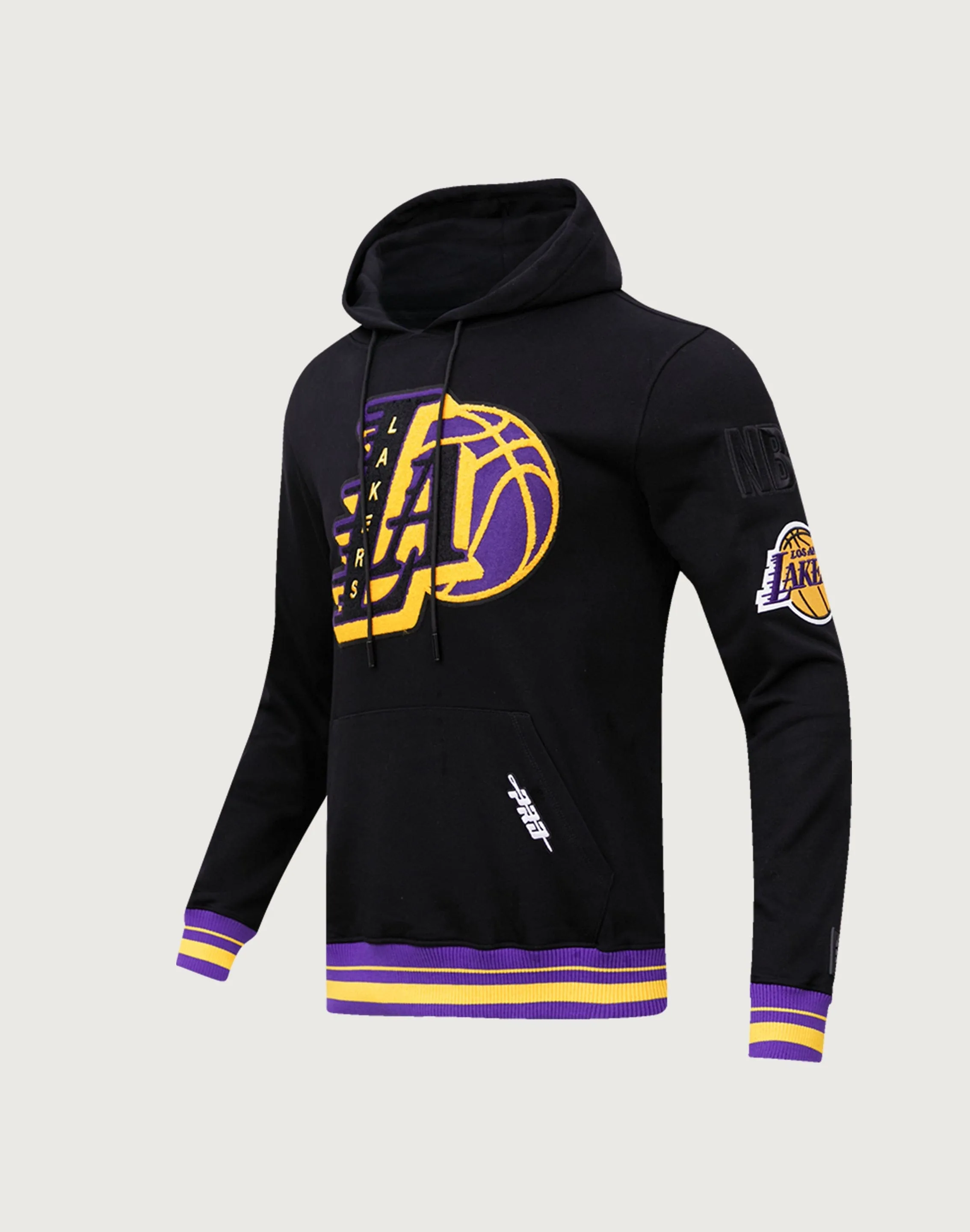 Pro Standard Los Angeles Lakers Mashup Rib Hoodie