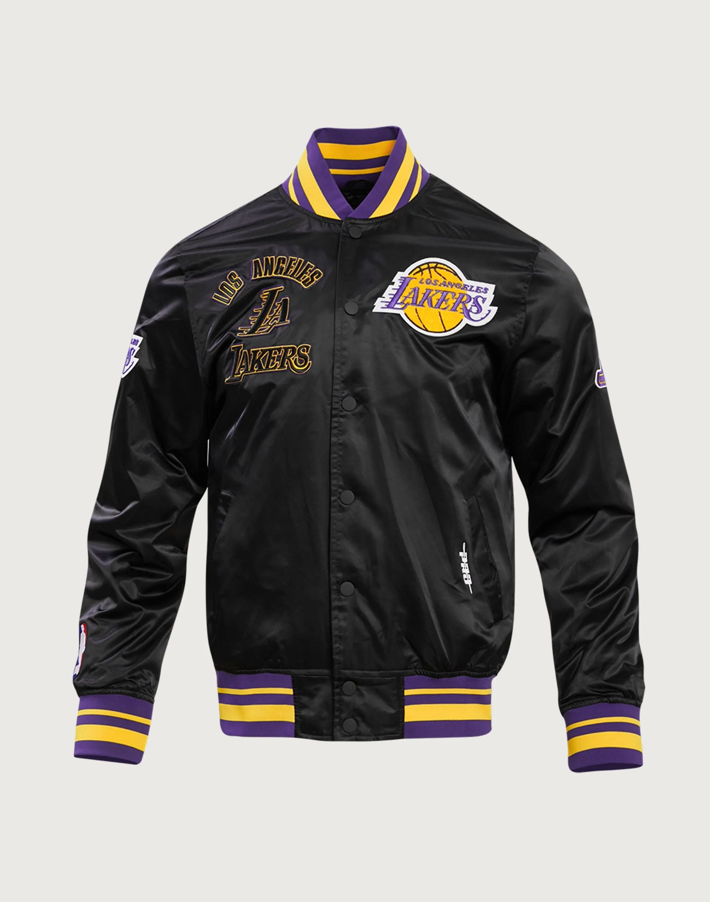 Pro Standard Los Angeles Lakers Retro Classic Rib Satin Jacket