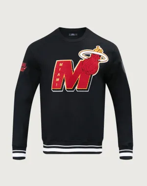 Pro Standard Miami Heat Mashup Rib Crewneck
