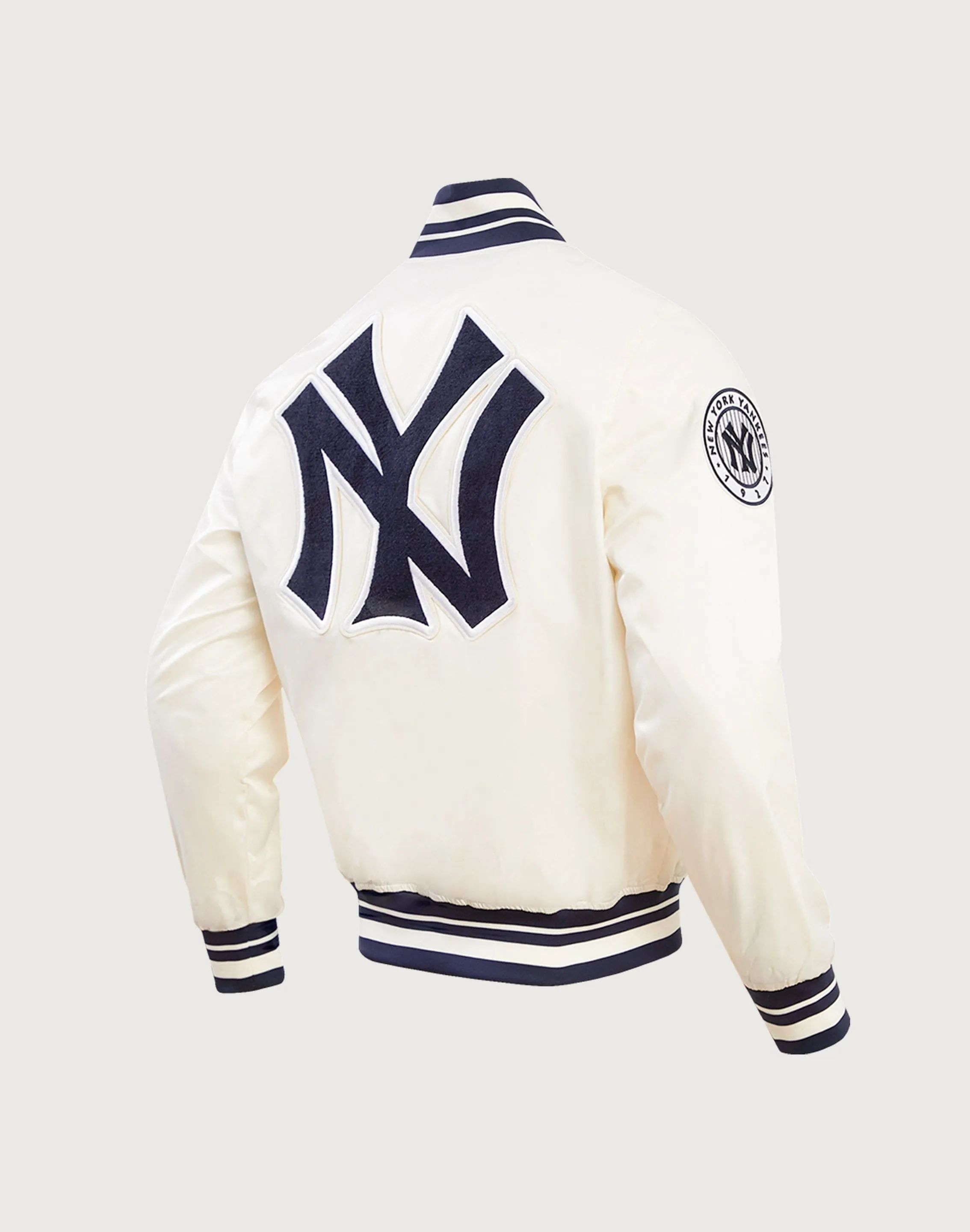 Pro Standard New York Yankees Retro Classic Rib Satin Jacket