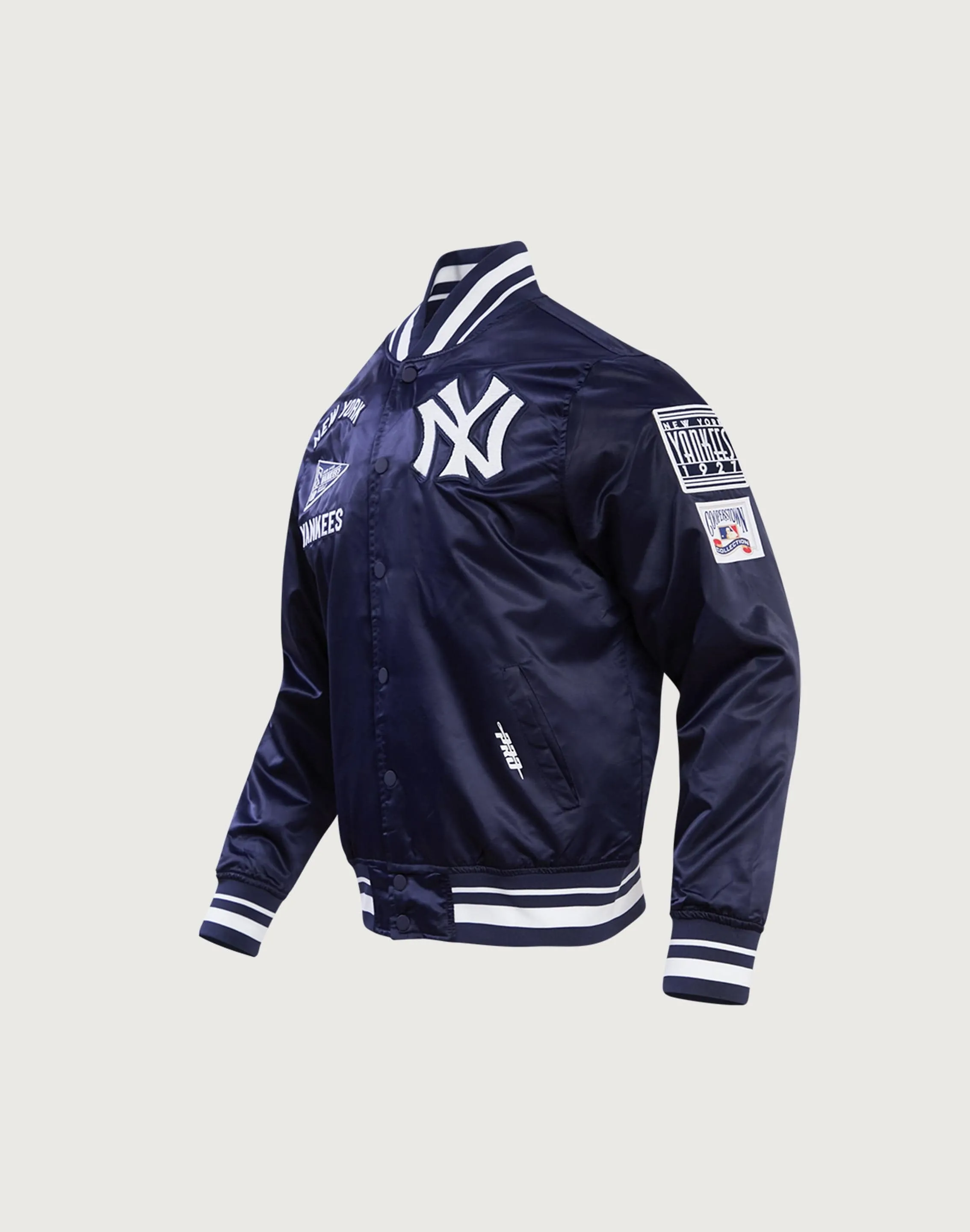 Pro Standard New York Yankees Retro Classic Rib Satin Jacket