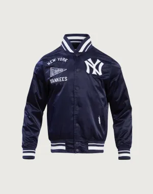 Pro Standard New York Yankees Retro Classic Rib Satin Jacket