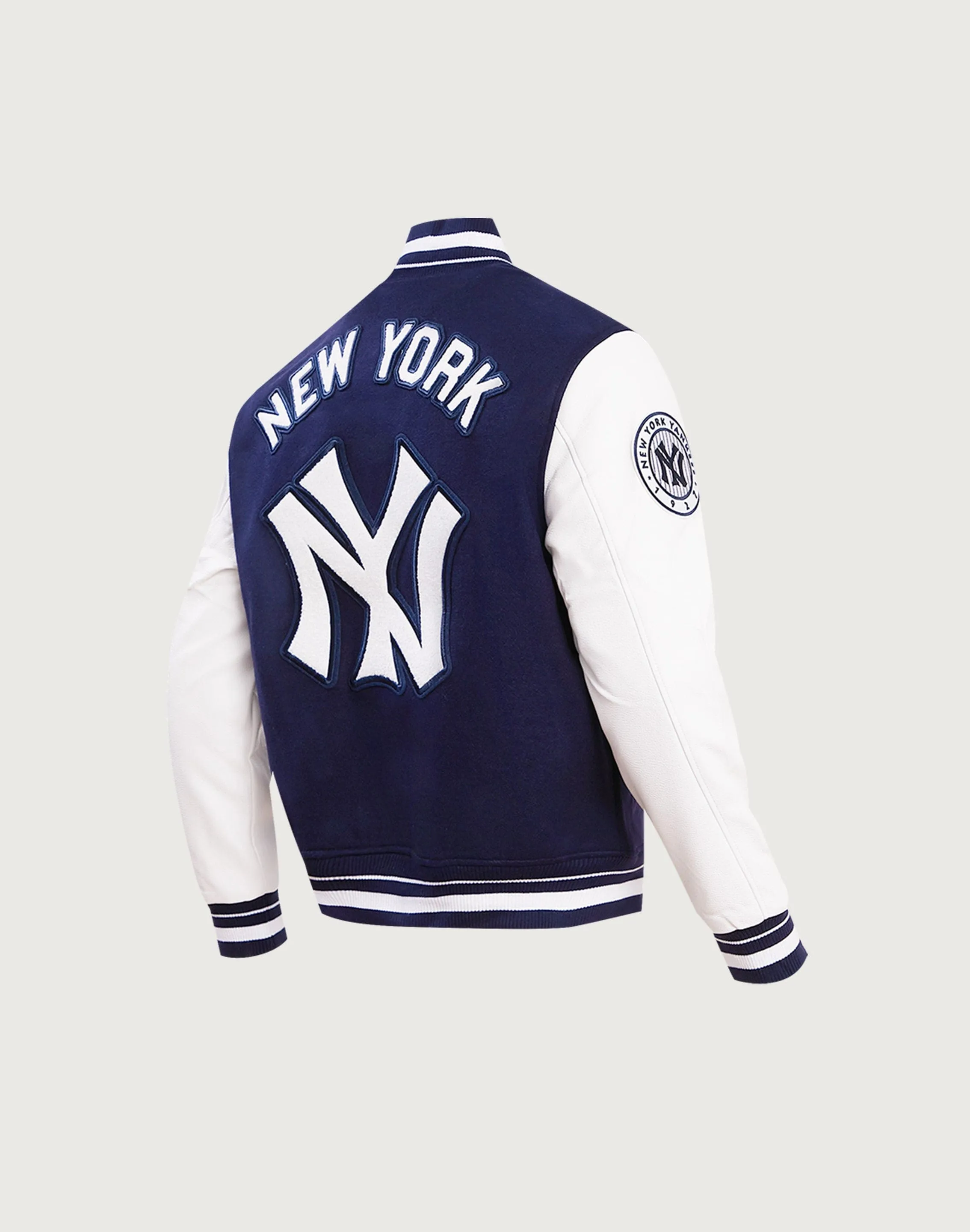 Pro Standard New York Yankees Retro Classic Rib Wool Varsity Jacket