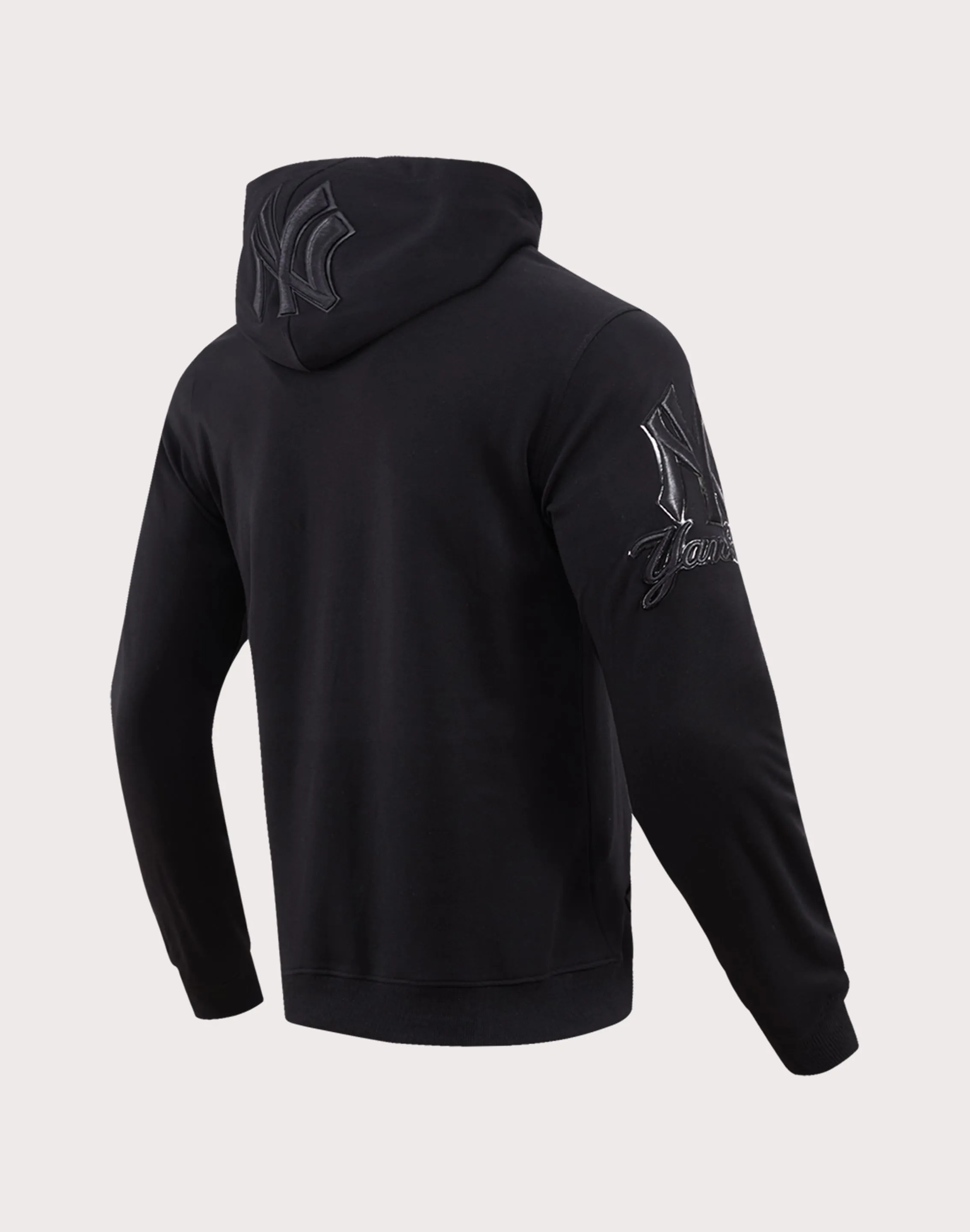 Pro Standard New York Yankees Triple Black Logo Hoodie
