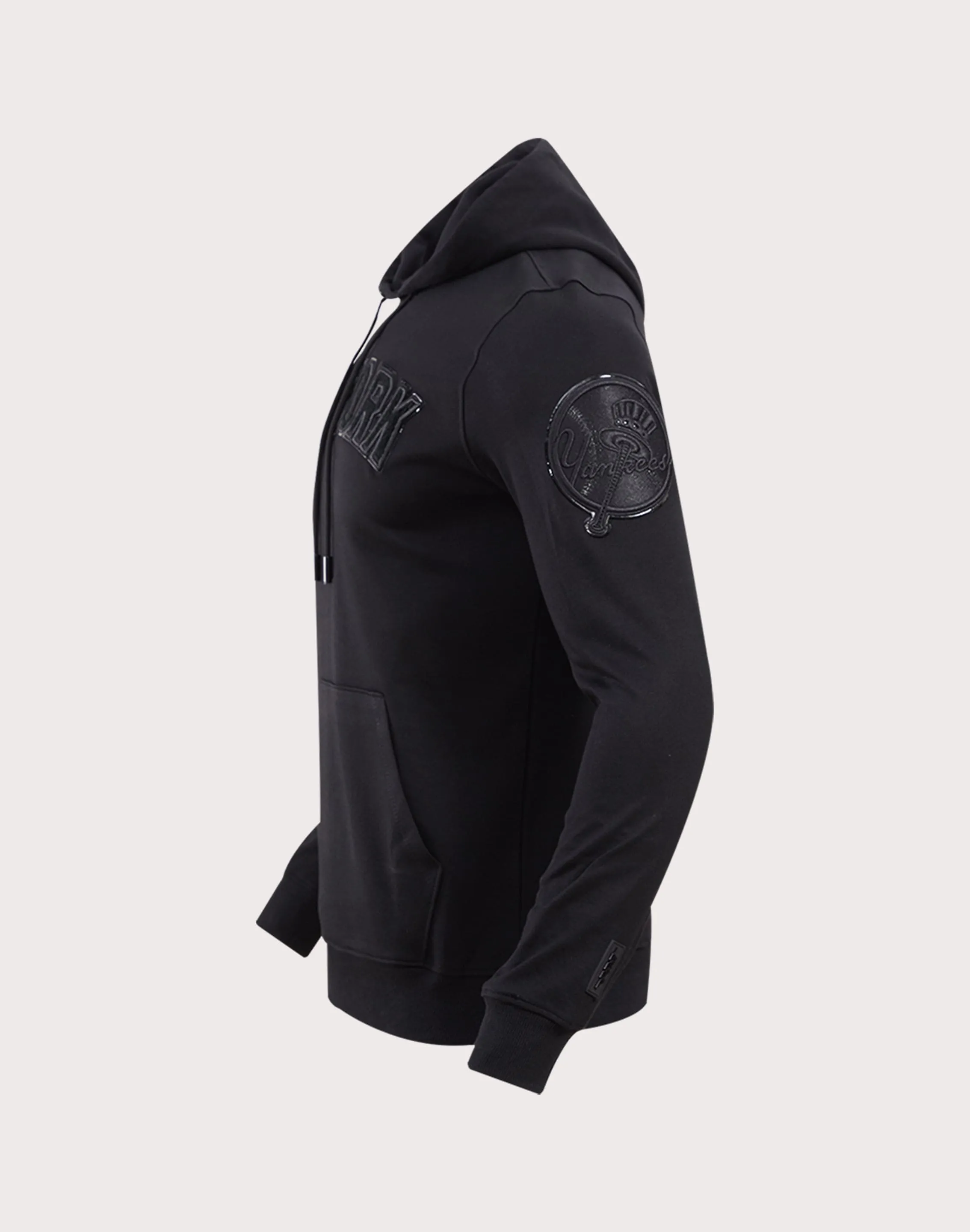 Pro Standard New York Yankees Triple Black Logo Hoodie