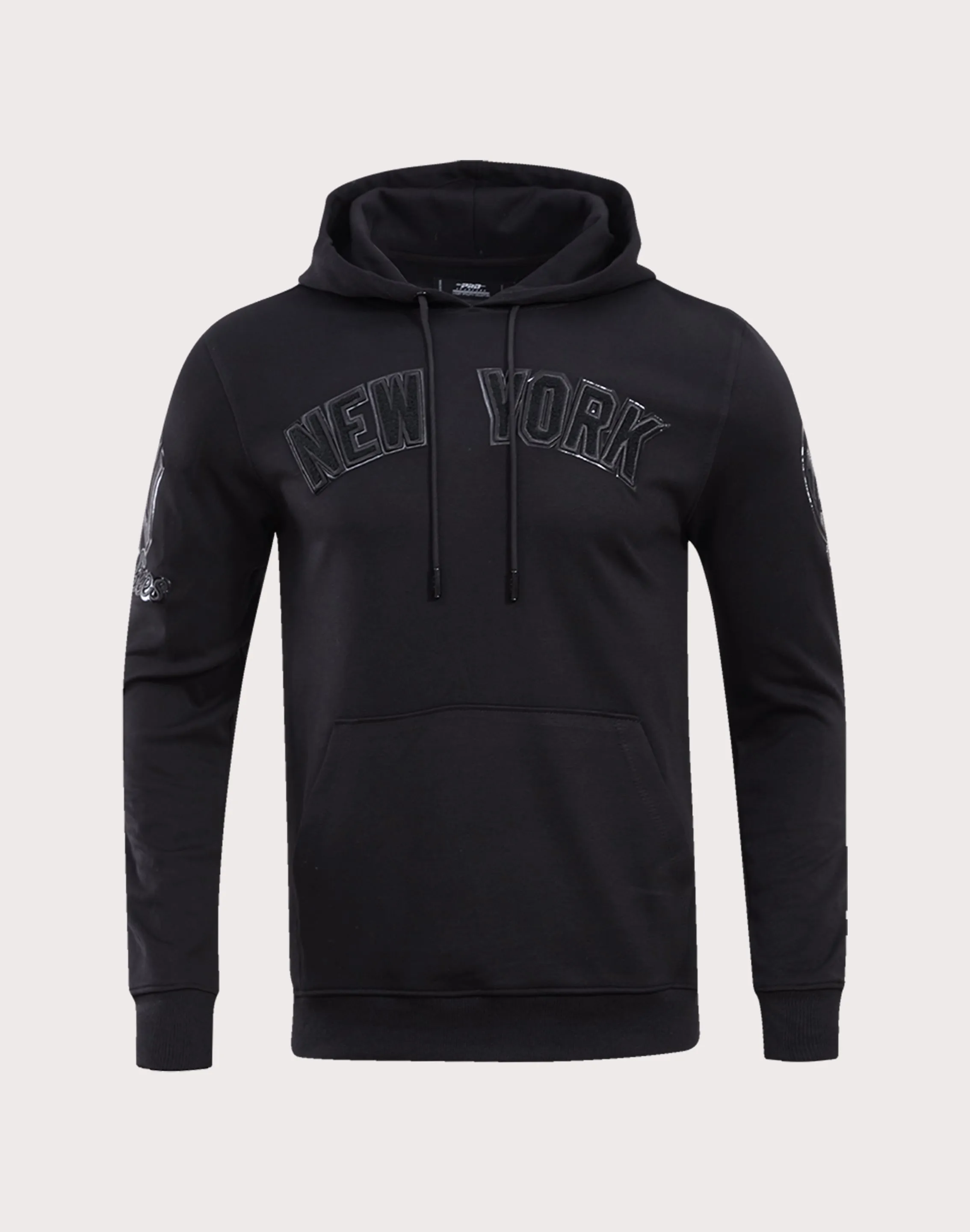Pro Standard New York Yankees Triple Black Logo Hoodie