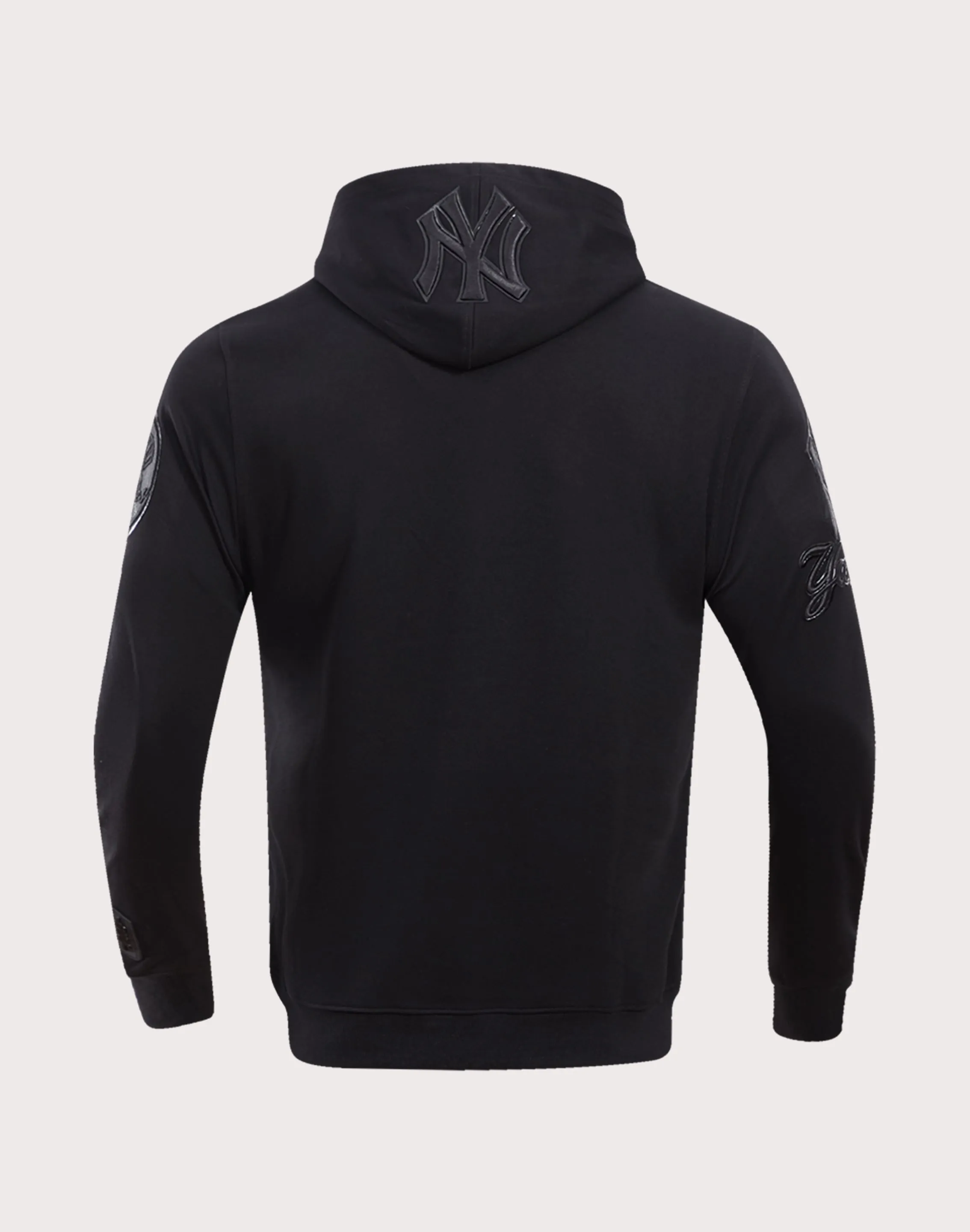 Pro Standard New York Yankees Triple Black Logo Hoodie