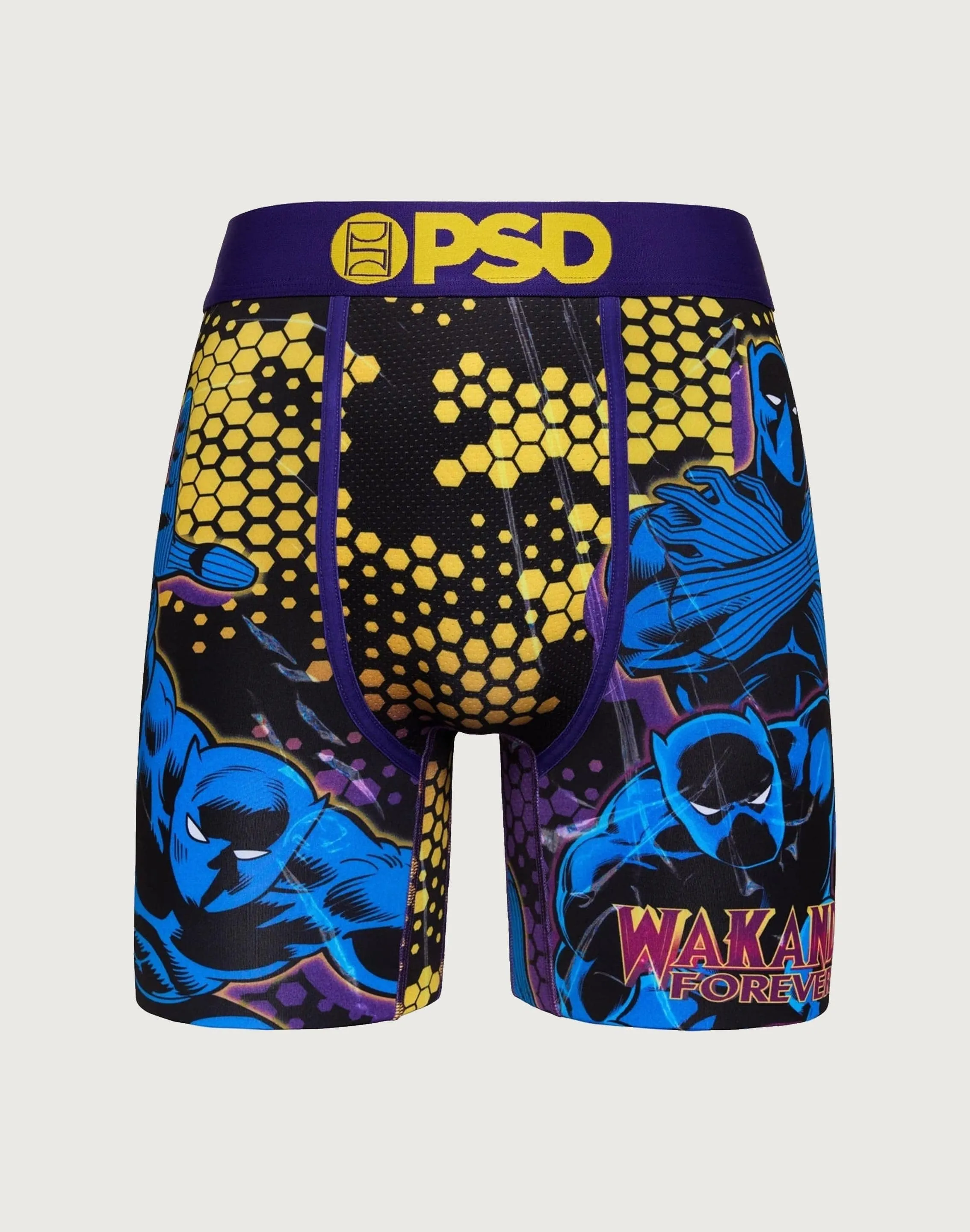 Psd Underwear Black Panther Boxer Briefs