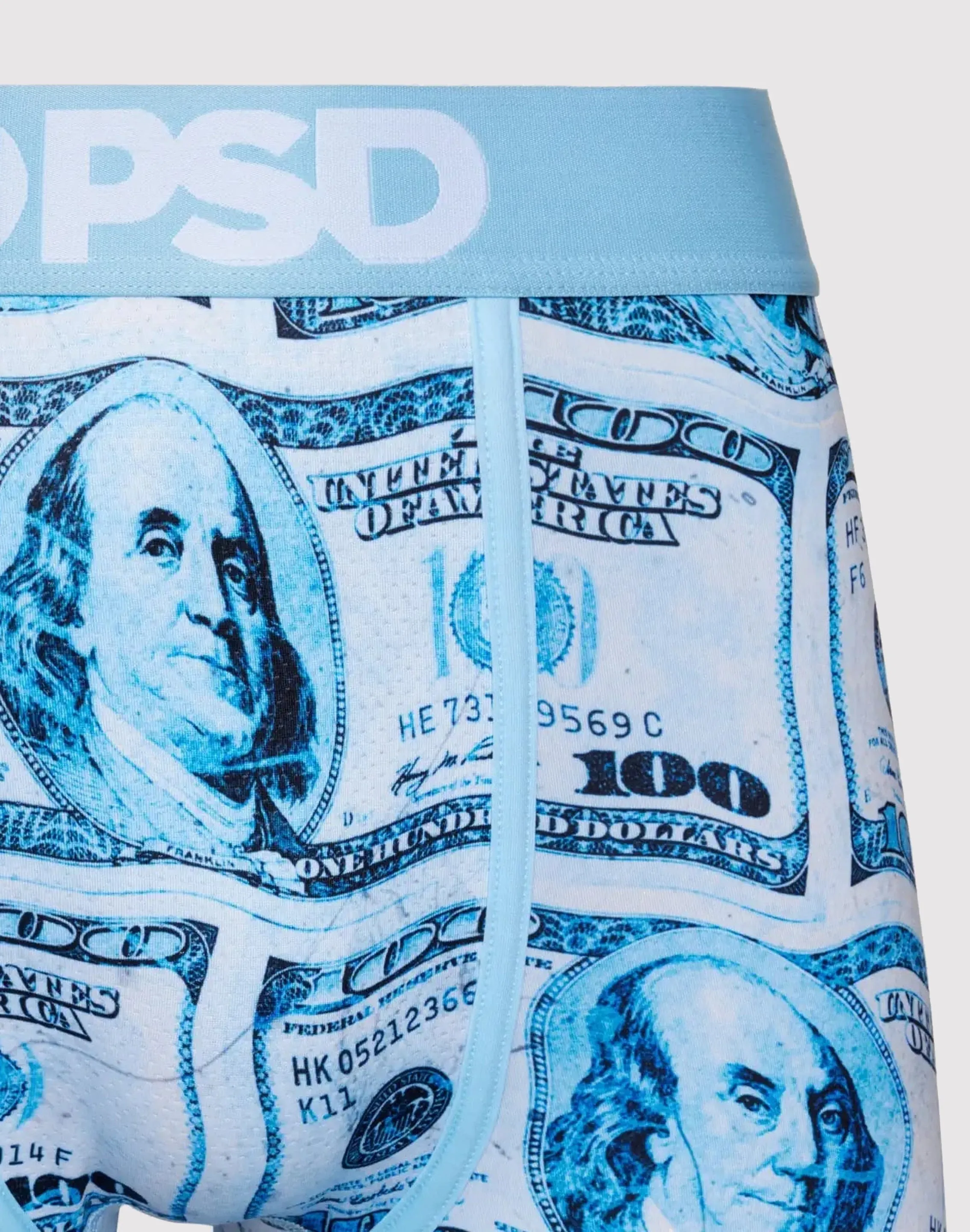 Psd Underwear Blue Bens Boxer Briefs