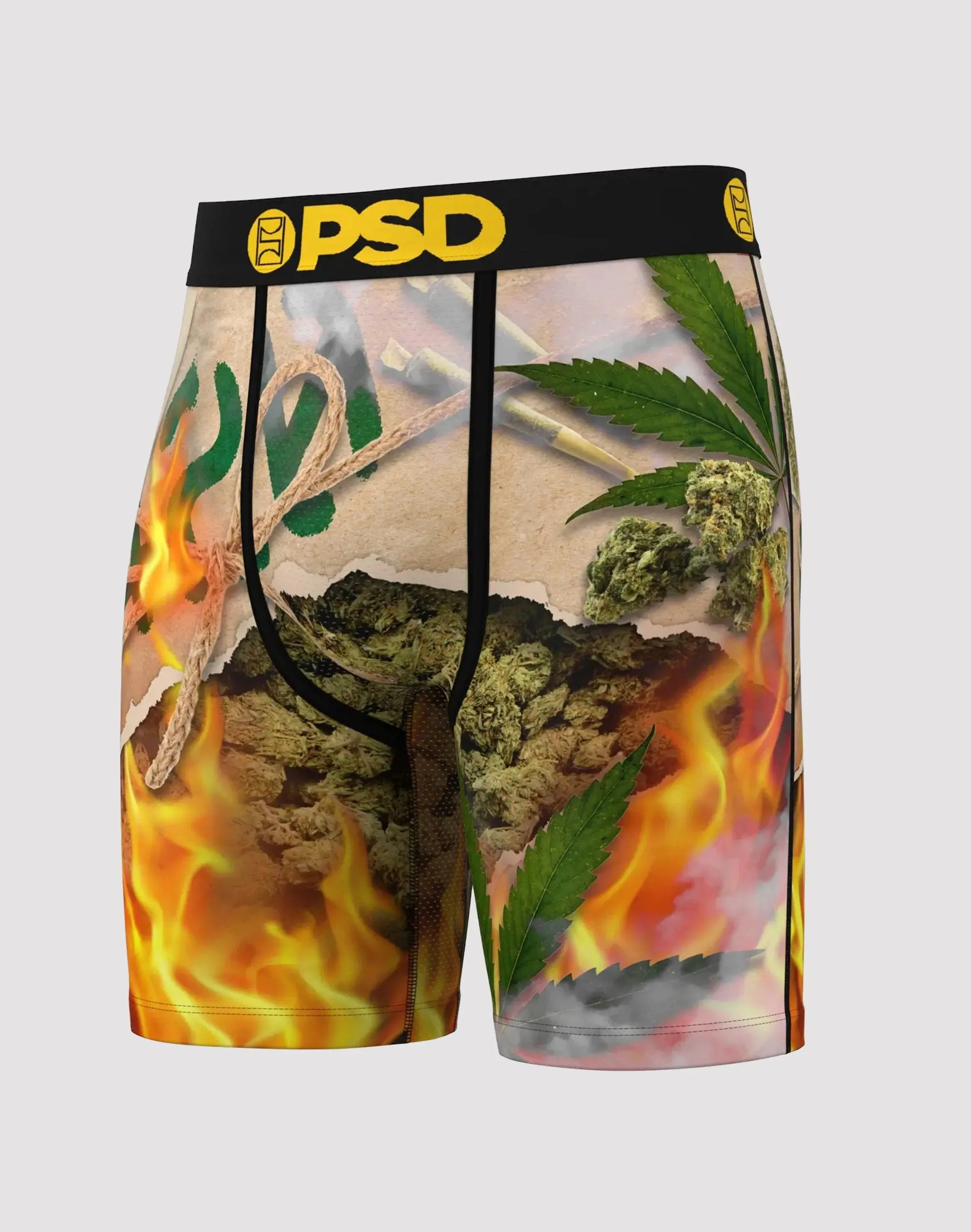 Psd Underwear Burn 'Em Up Boxer Briefs