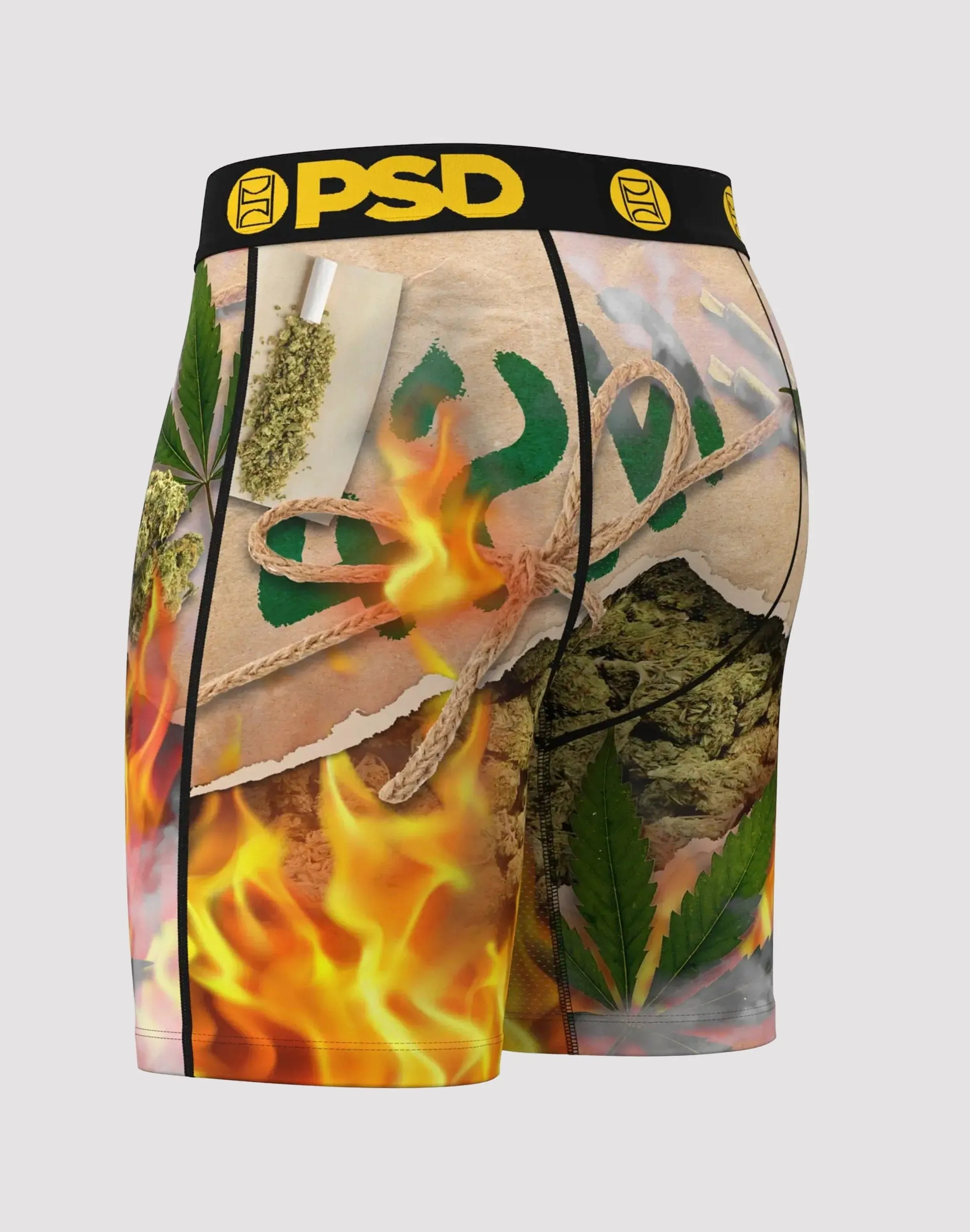 Psd Underwear Burn 'Em Up Boxer Briefs
