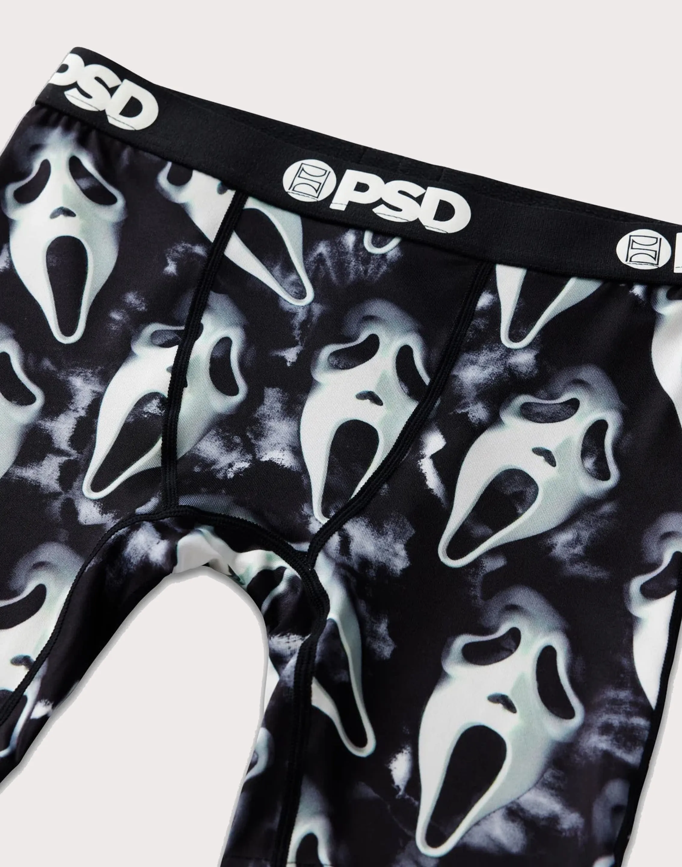 Psd Underwear Ghost Face Boxer Briefs