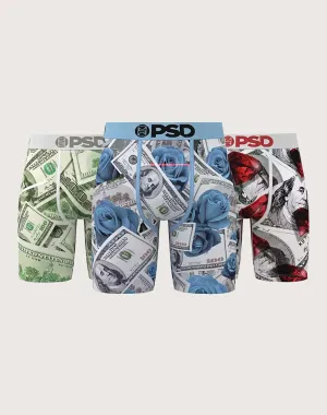 Psd Underwear Mad Money Boxer Briefs 3-Pack