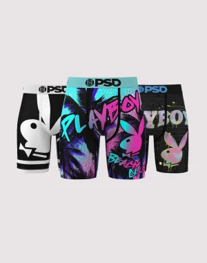 Psd Underwear Playboy Boxer Briefs 3-Pack