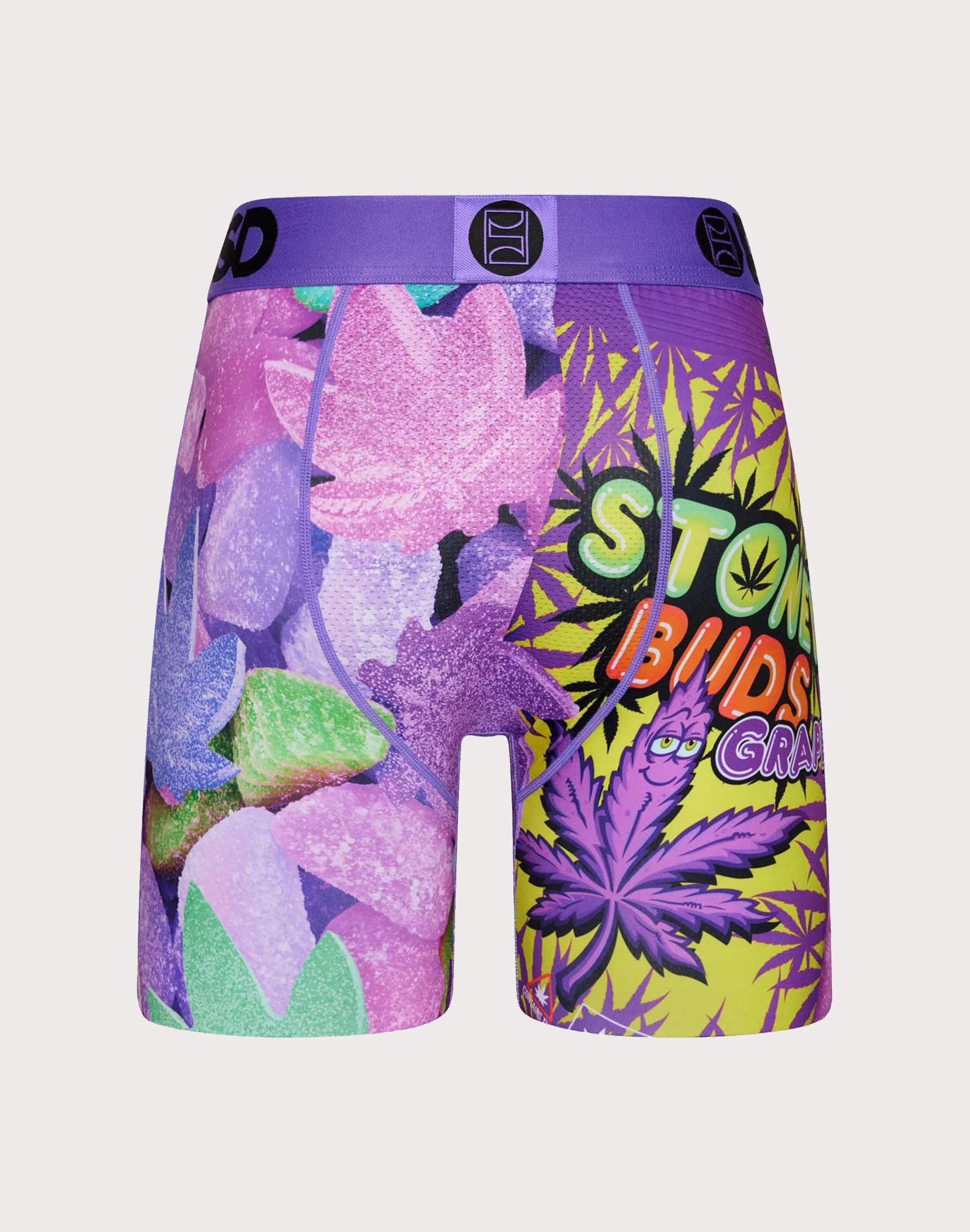 Psd Underwear Stoney Buds Grape Boxer Briefs