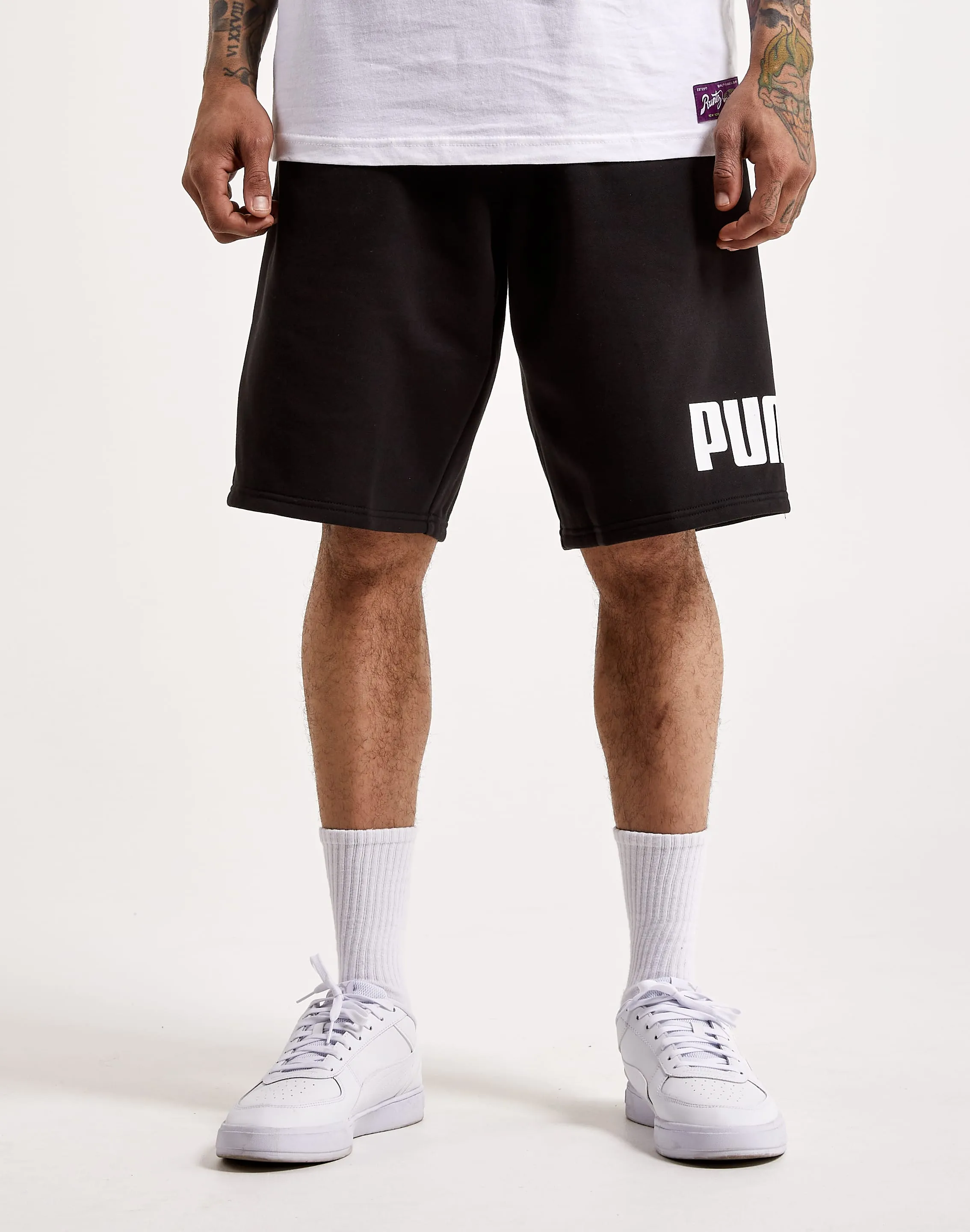 Puma Big Fleece Logo Shorts