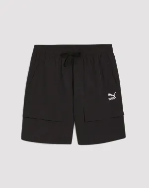 Puma Classic 7-Inch Cargo Black Shorts
