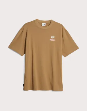 Puma Downtown Graphic Brown Tee