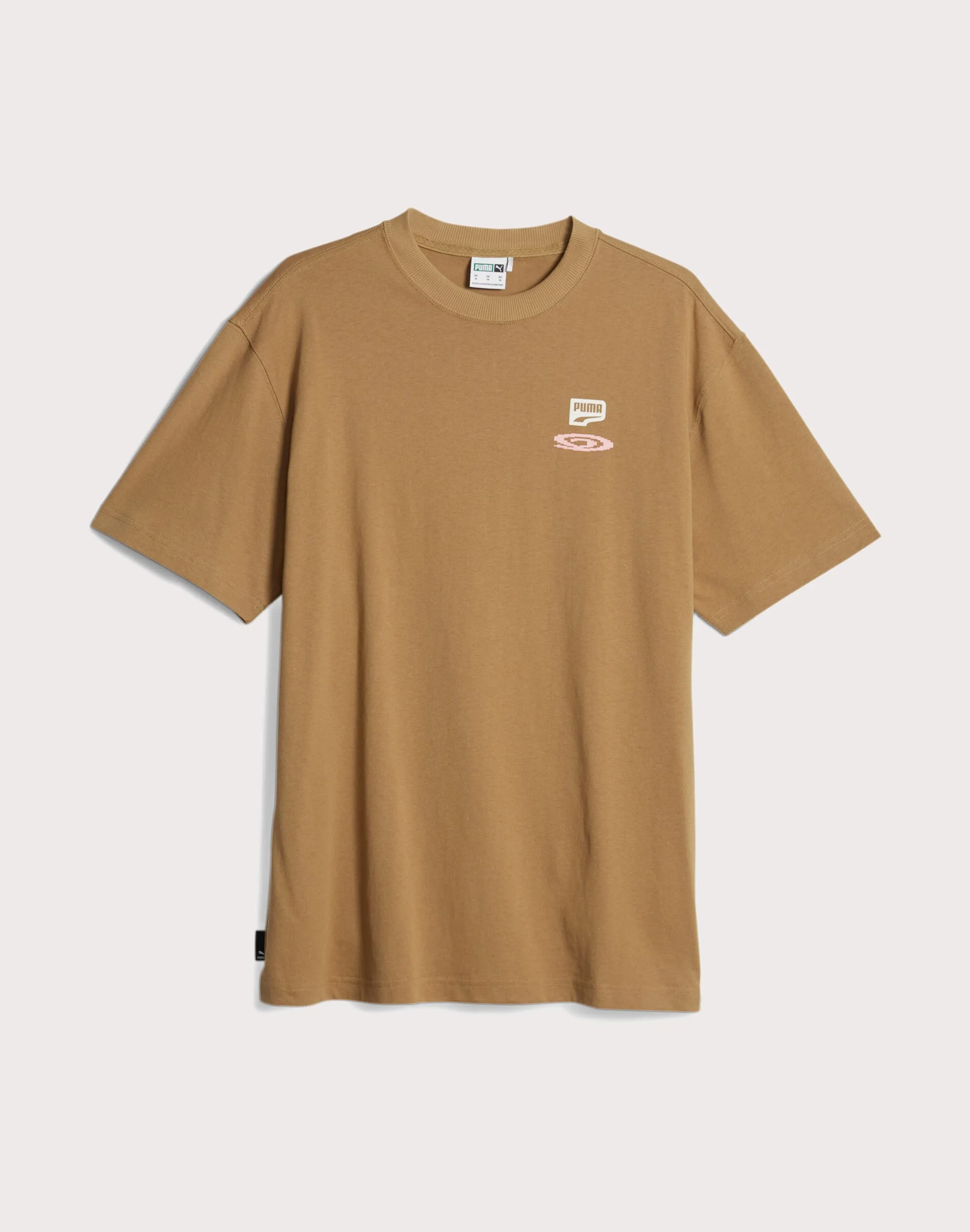 Puma Downtown Graphic Brown Tee