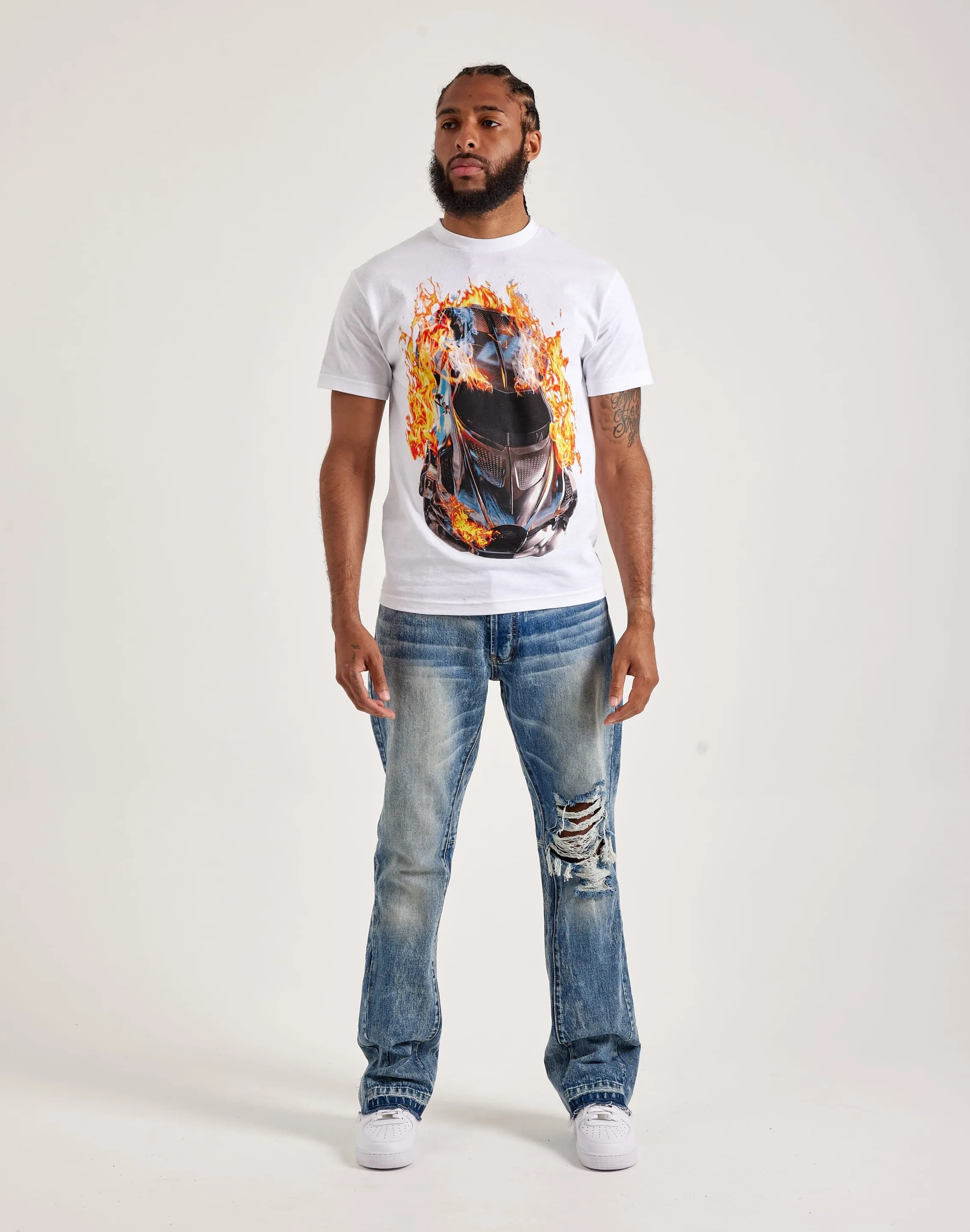 Pure Dopamine Fire Ball Tee