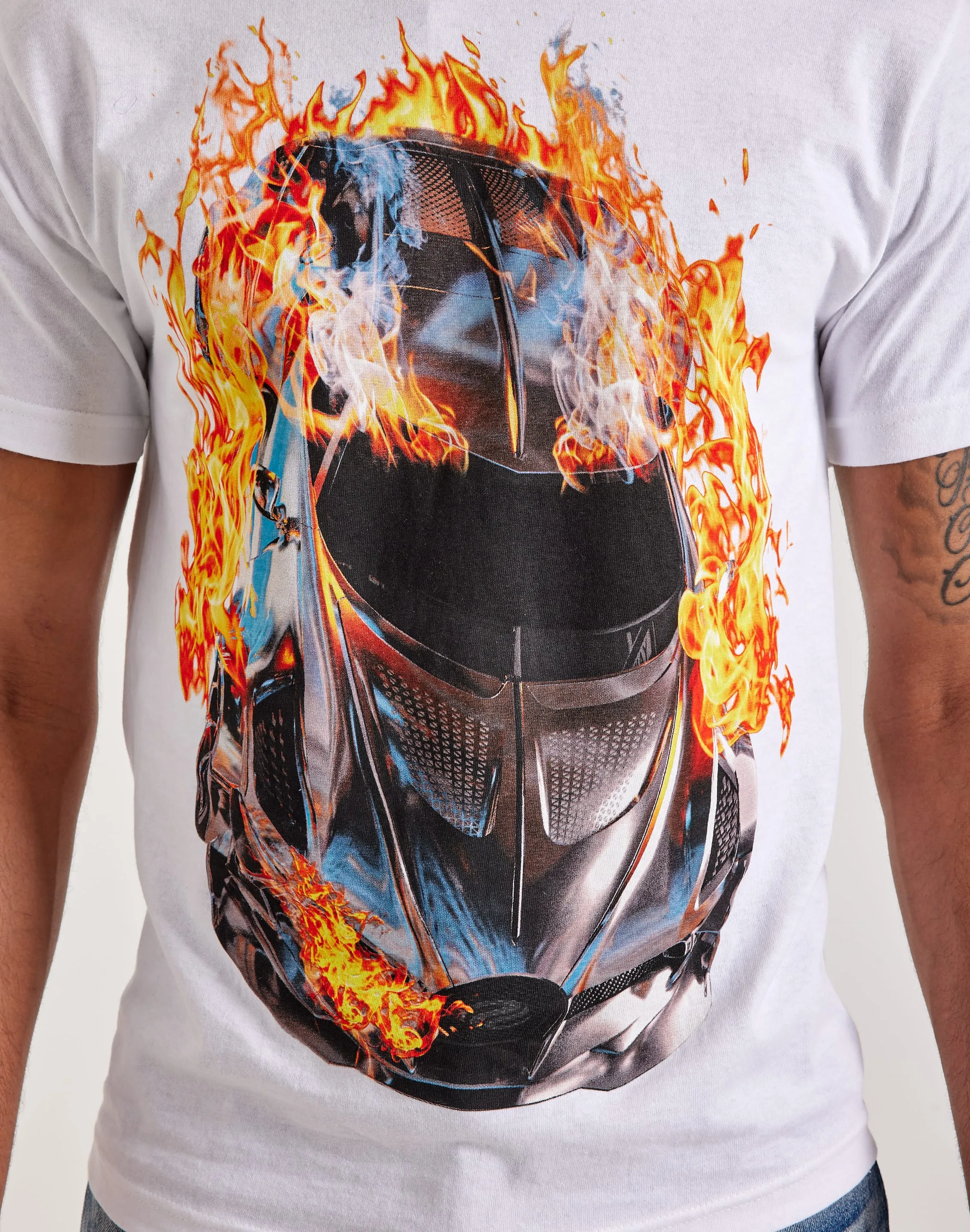 Pure Dopamine Fire Ball Tee