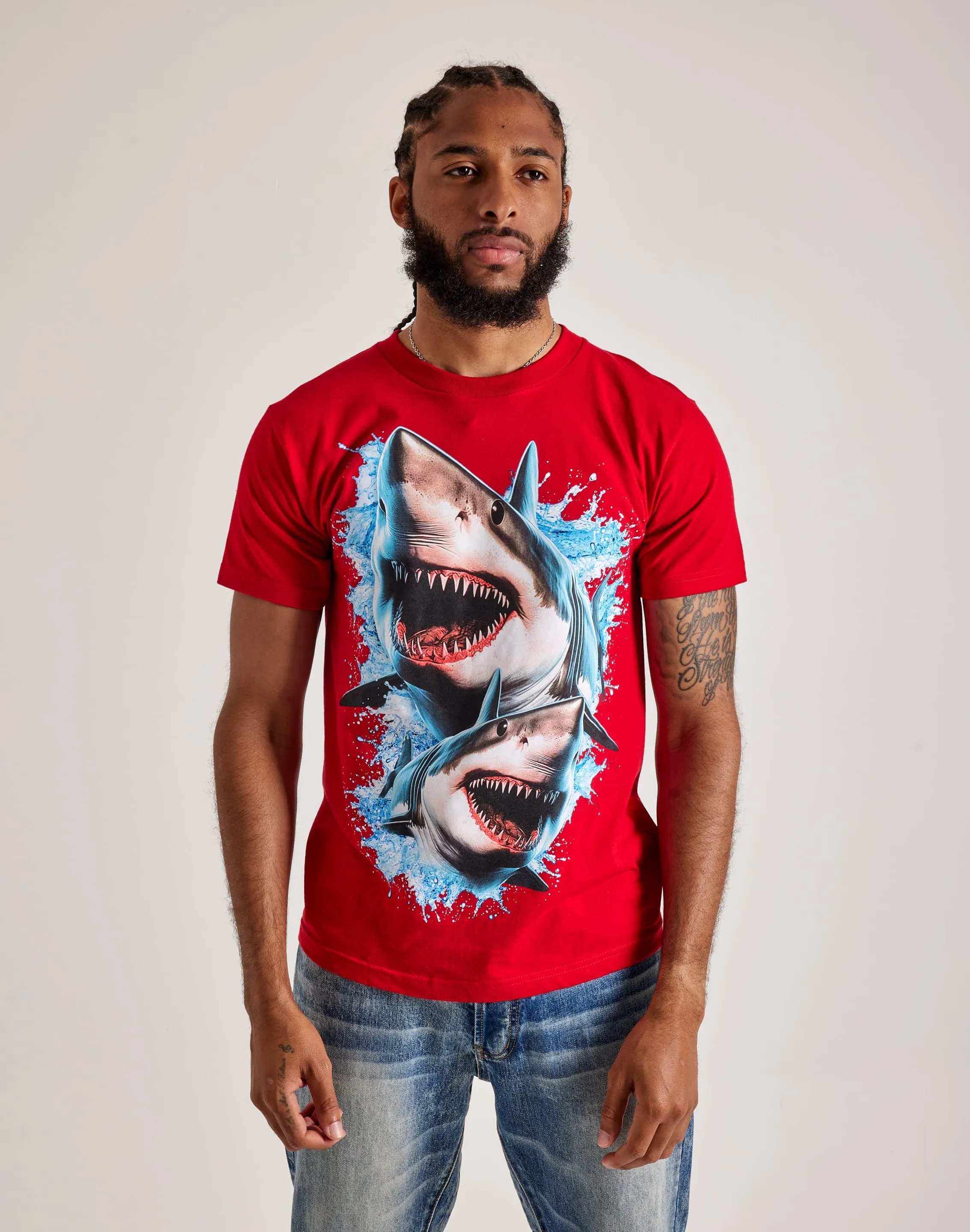 Pure Dopamine Shark Bite Tee